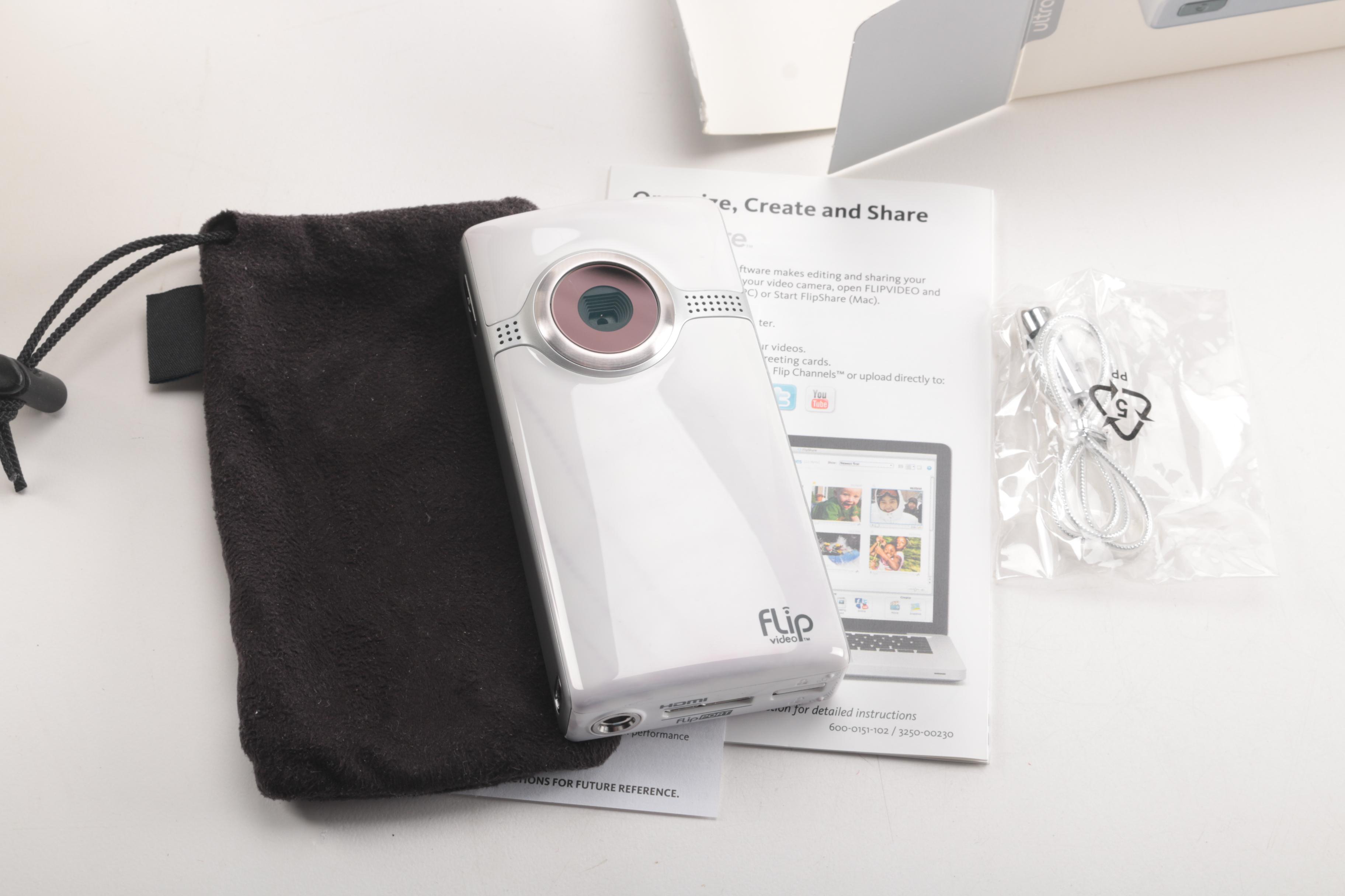 Flip Ultra and Flip Ultra HD Video Cameras