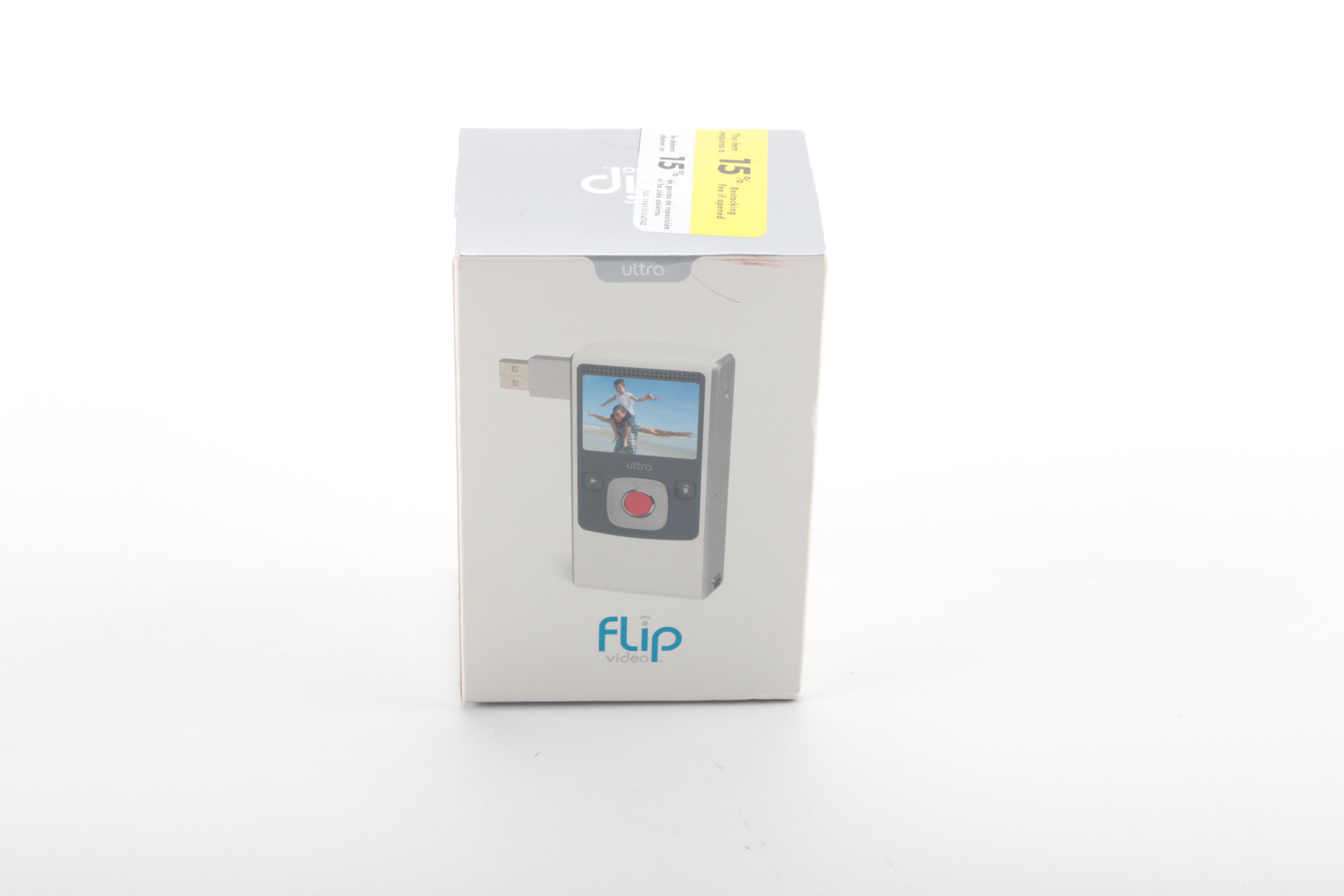 Flip Ultra and Flip Ultra HD Video Cameras