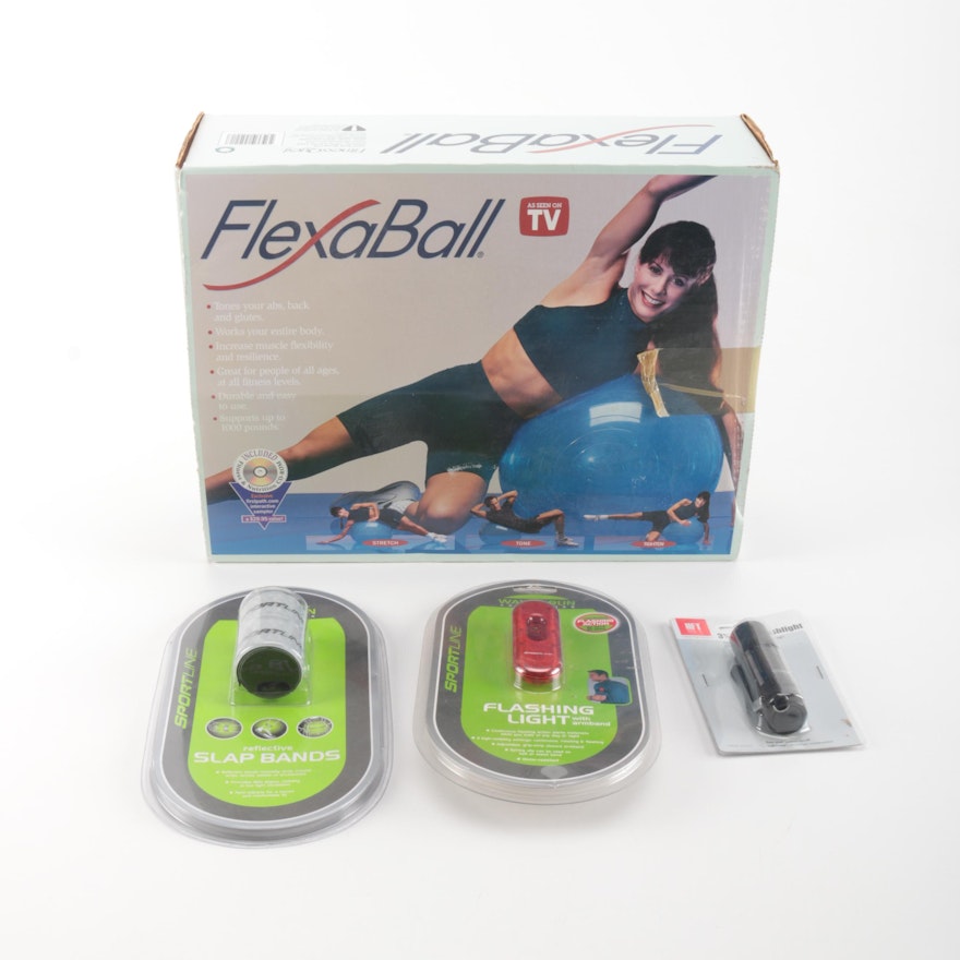 FlexaBall With Running and Walking Safety Accessories