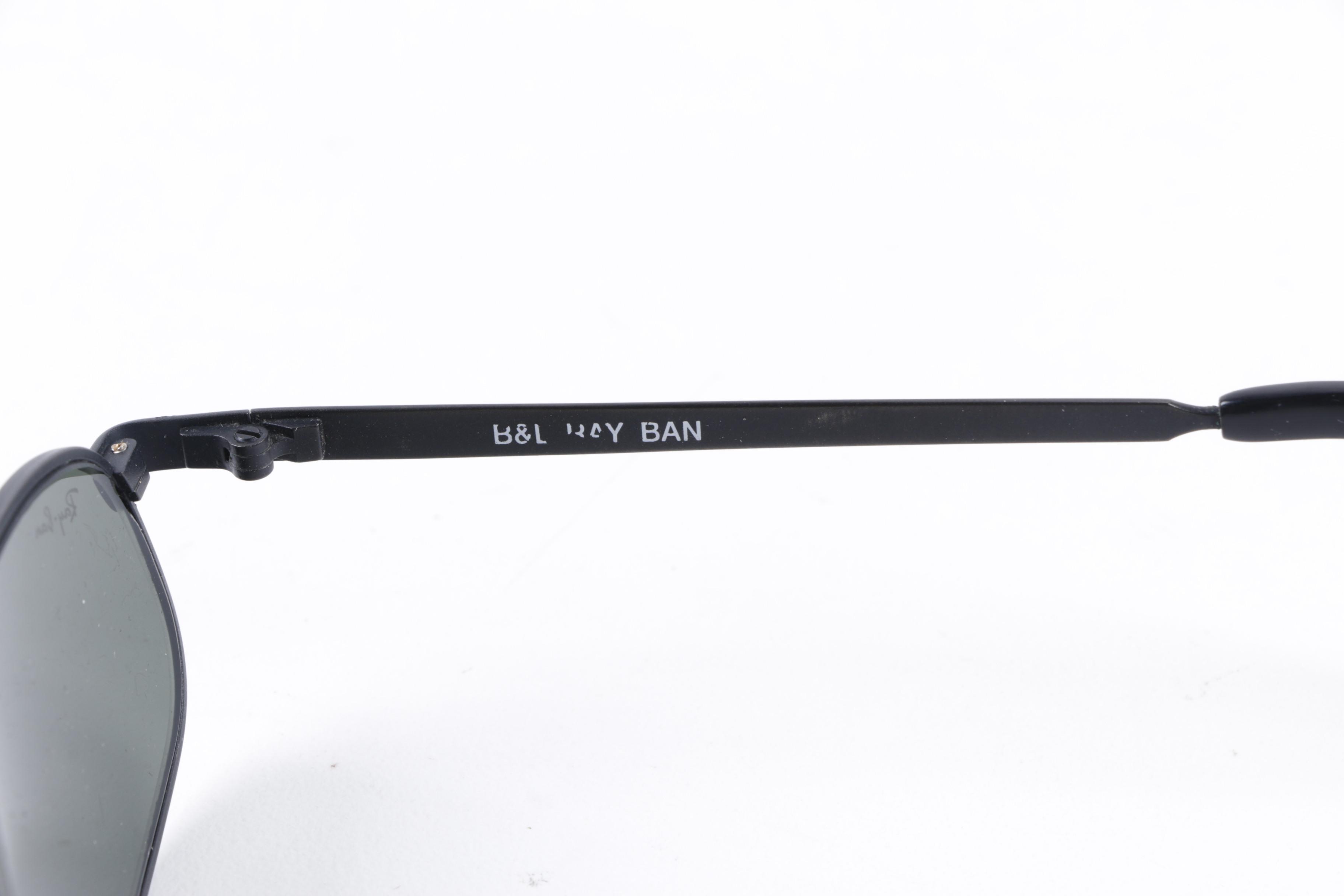 Bausch & Lomb Metal Frame Ray Ban Sunglasses