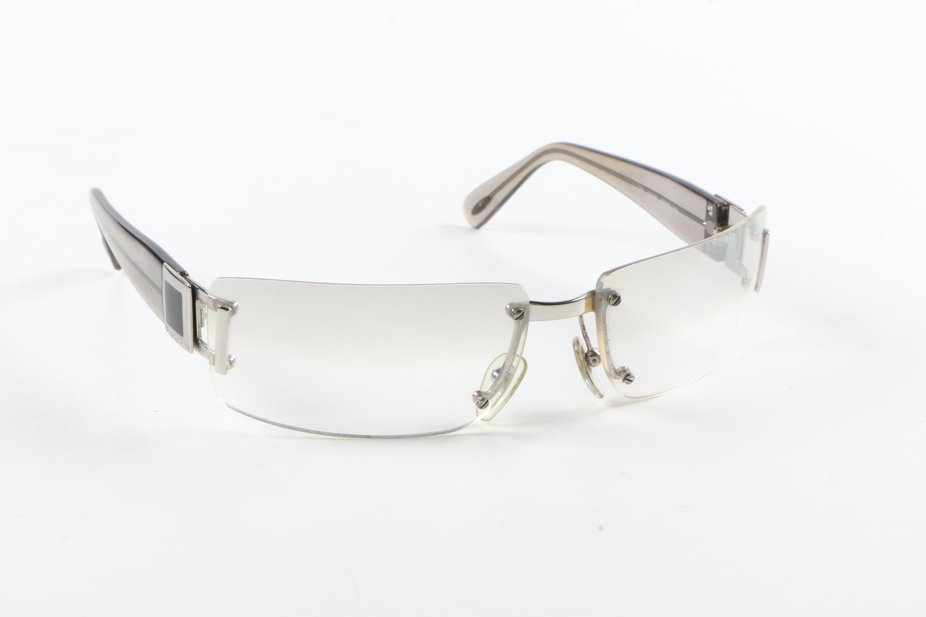 Bulgari Rimless Sunglasses
