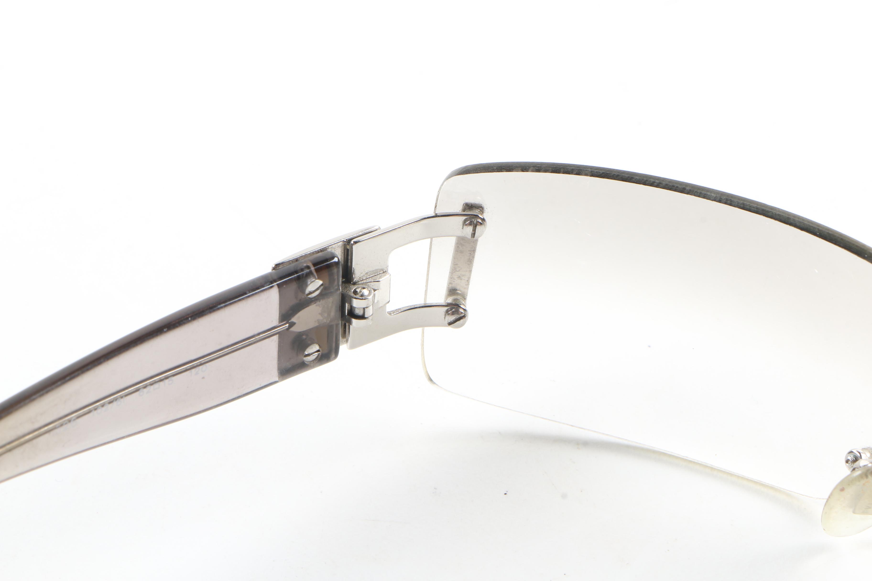 Bulgari Rimless Sunglasses