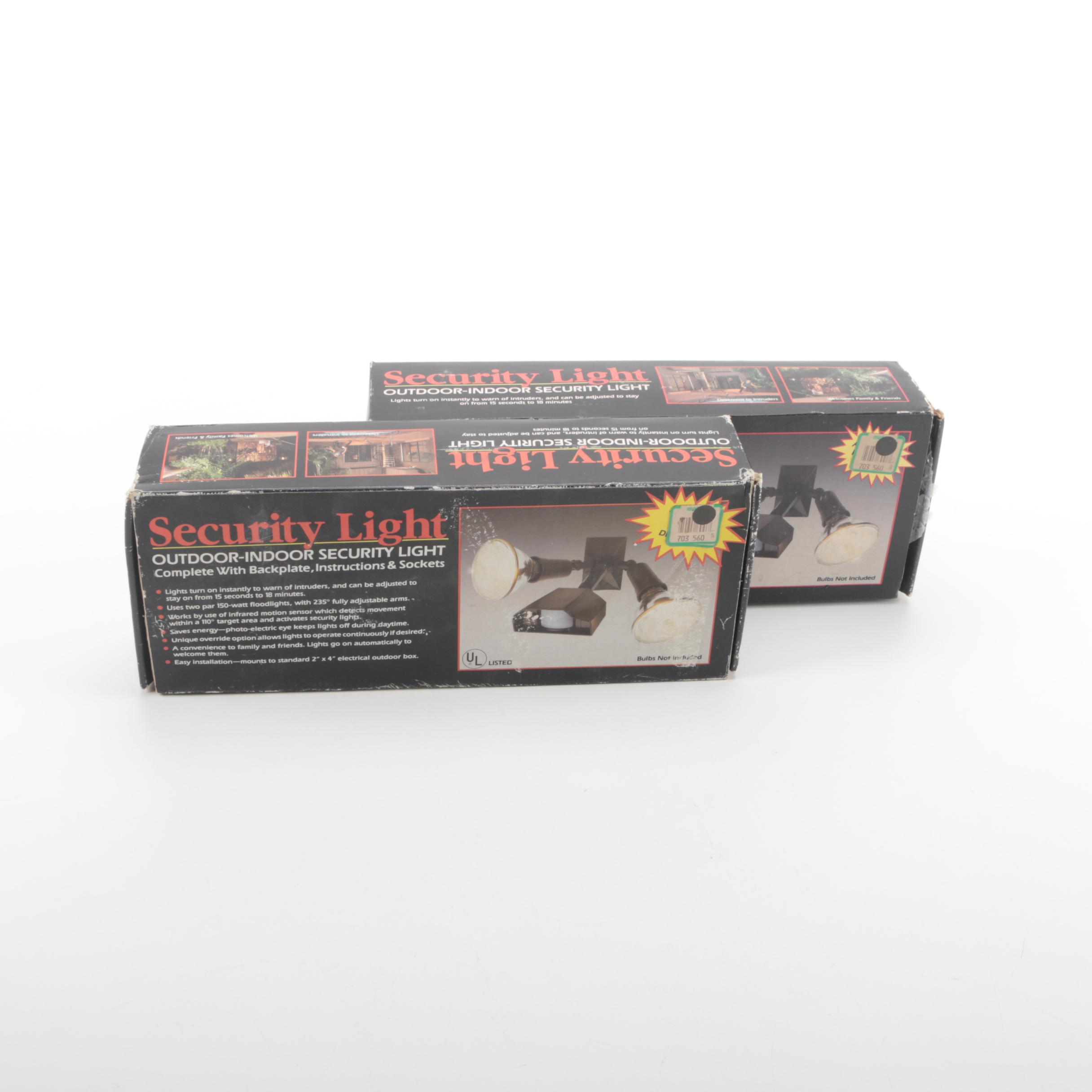 Pair of Security Motion Lights