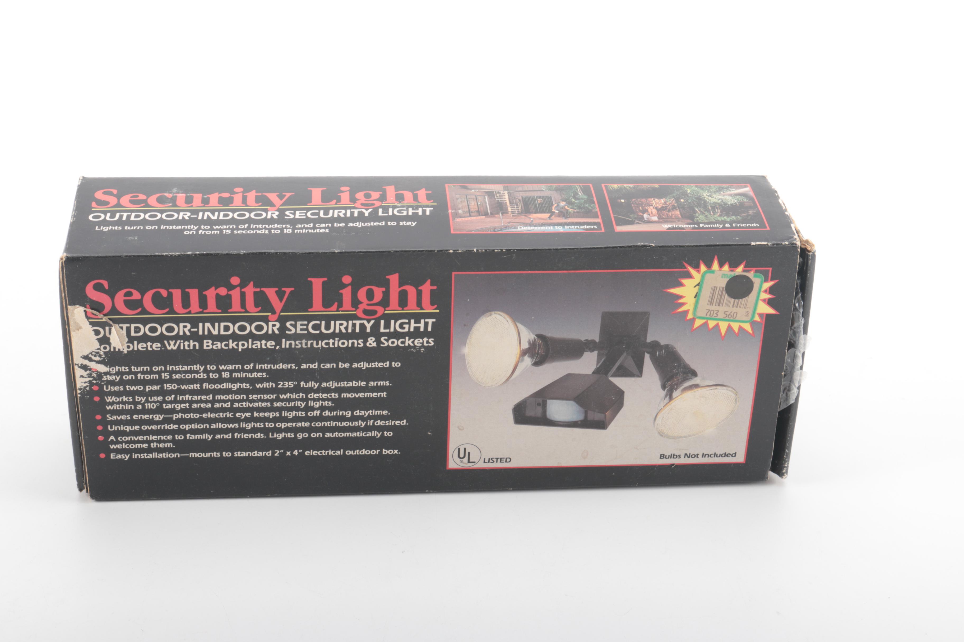 Pair of Security Motion Lights