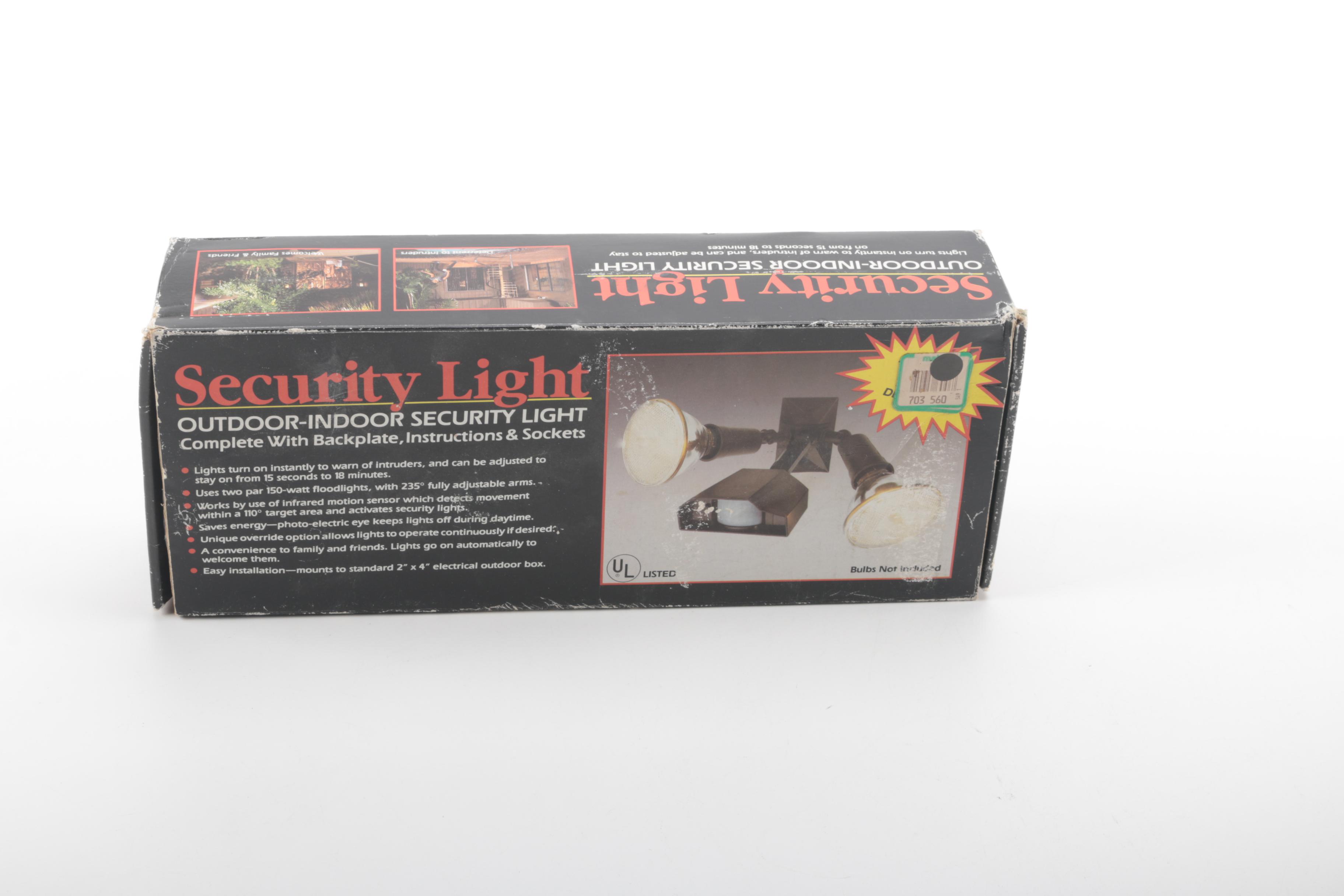 Pair of Security Motion Lights