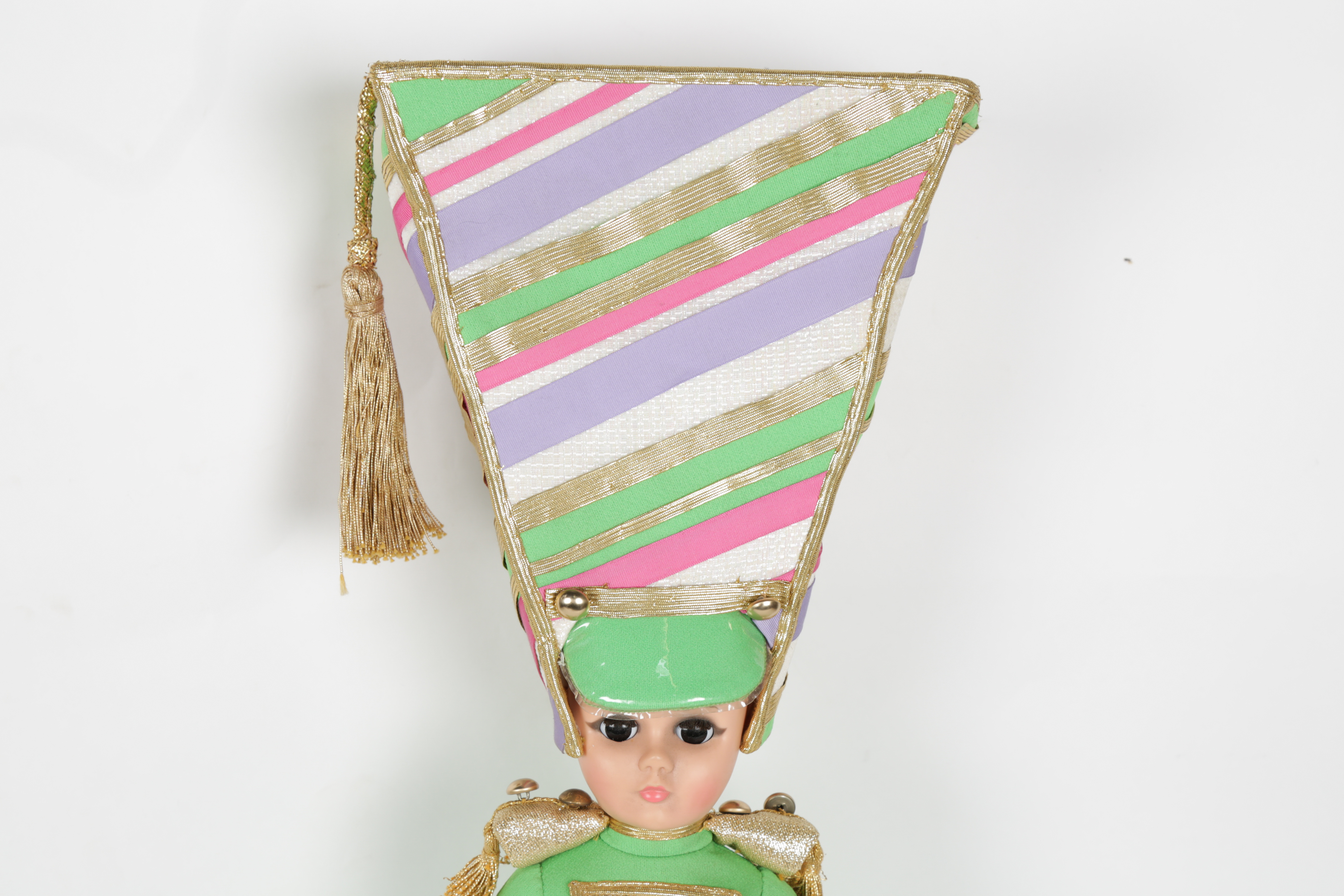 Vintage Christmas Ice Skating Doll