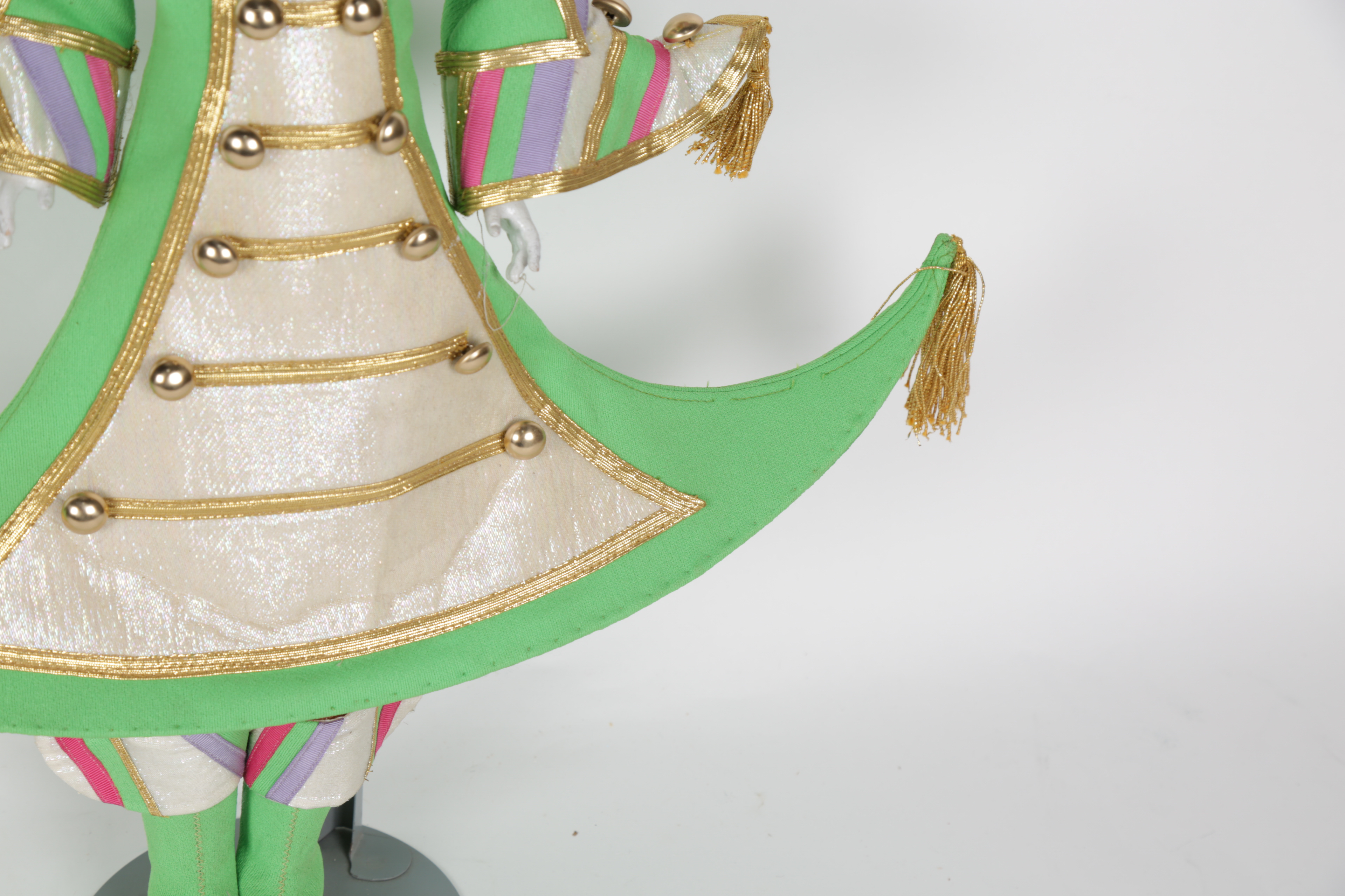 Vintage Christmas Ice Skating Doll