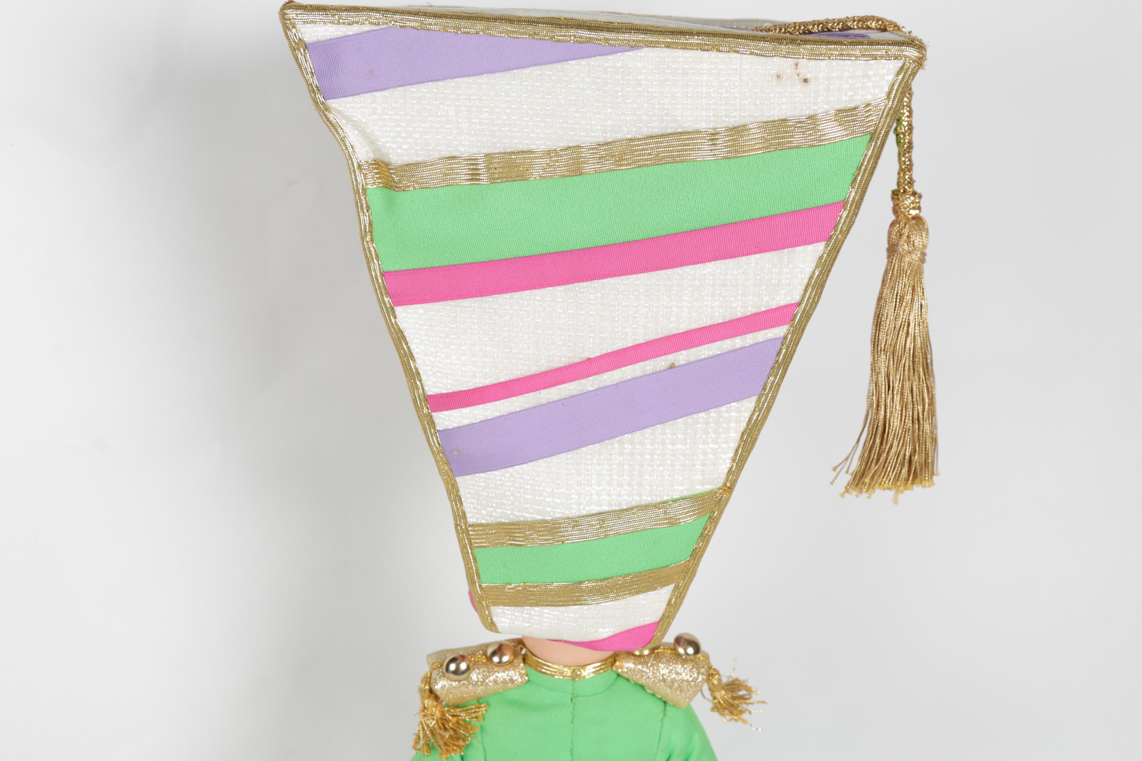 Vintage Christmas Ice Skating Doll