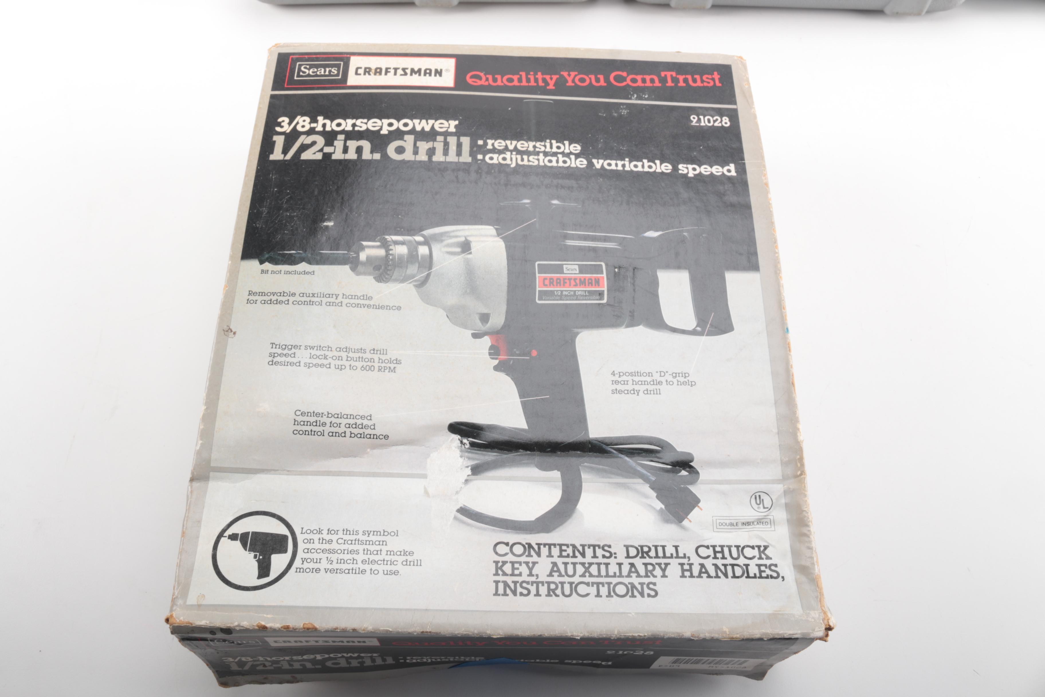 Assorted Tools and Power Tools