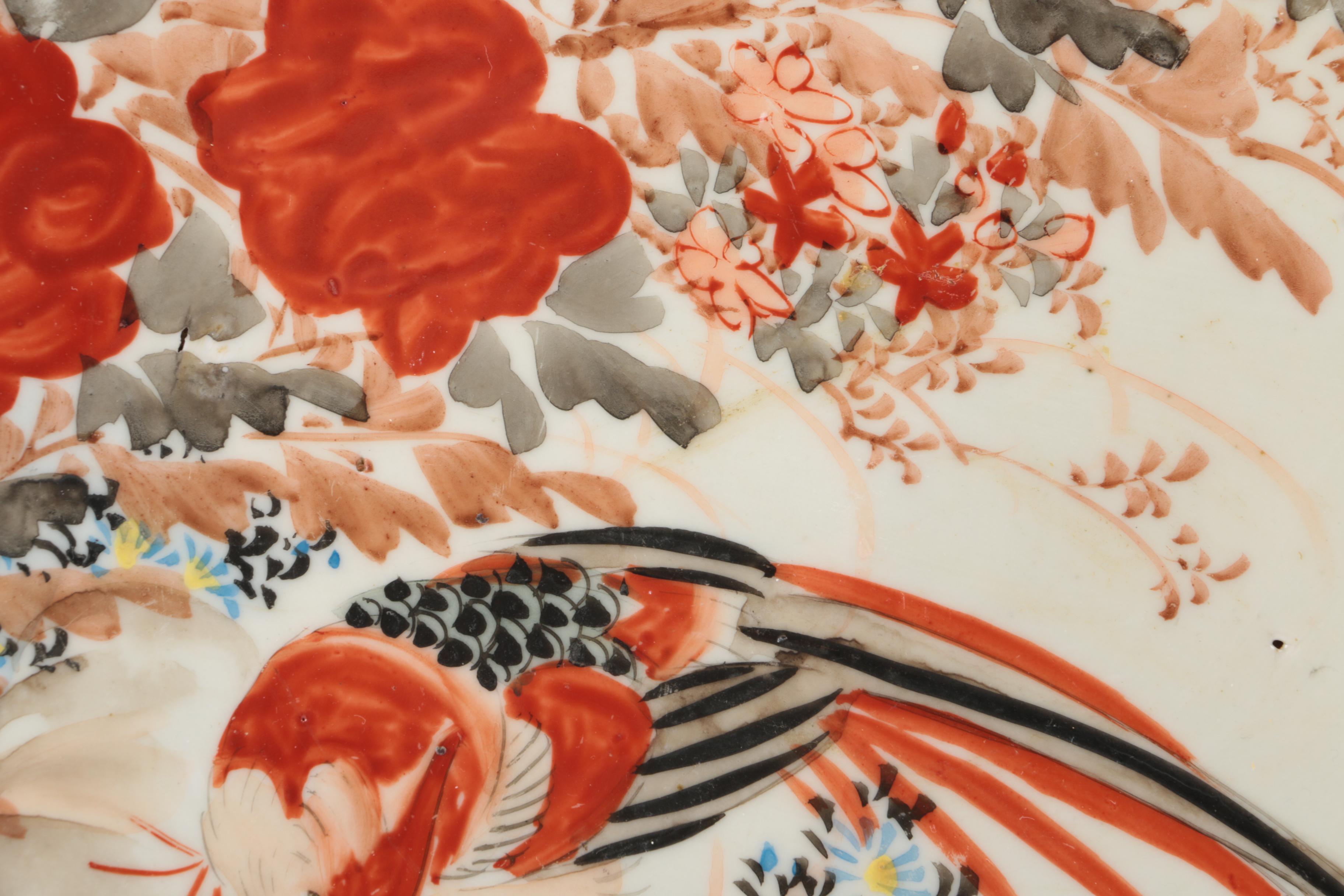 Selection of Vintage Hand-Painted Asian Ceramic Plates