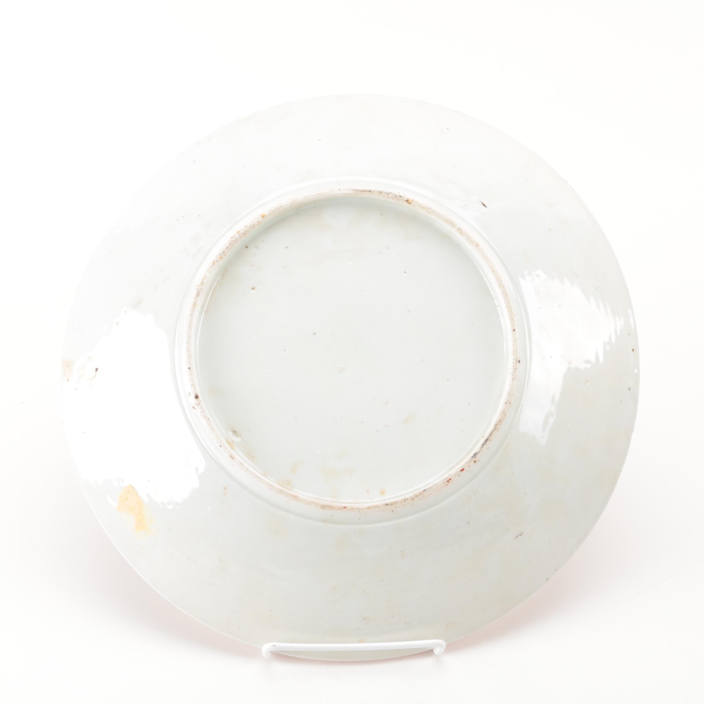 Selection of Vintage Hand-Painted Asian Ceramic Plates