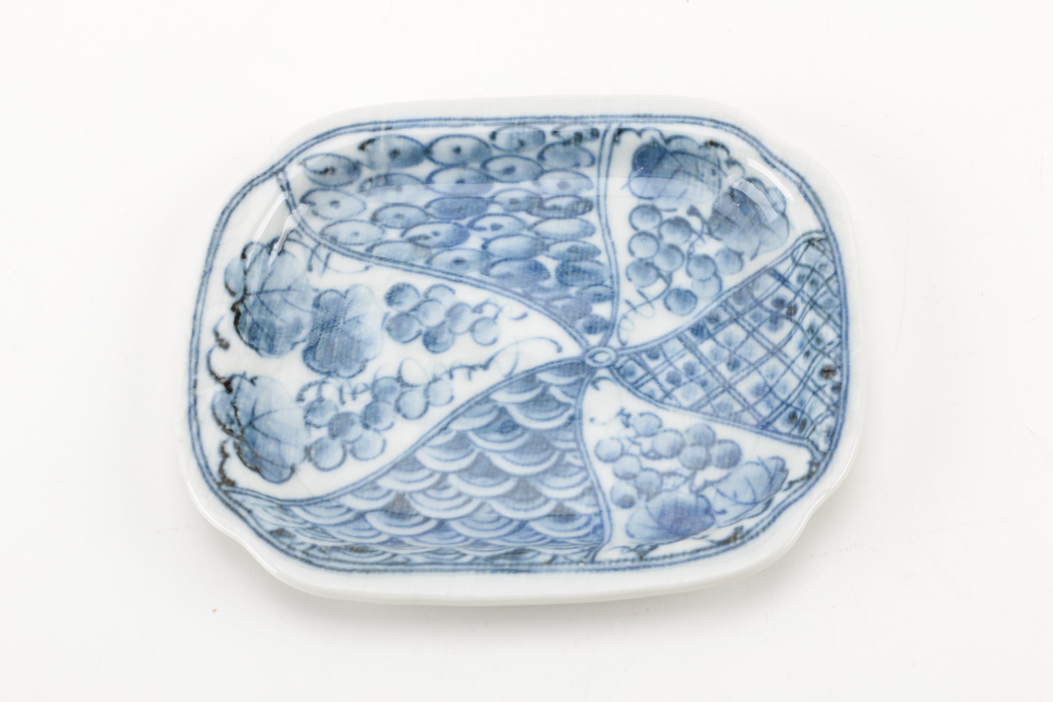 Selection of Vintage Hand-Painted Asian Ceramic Plates