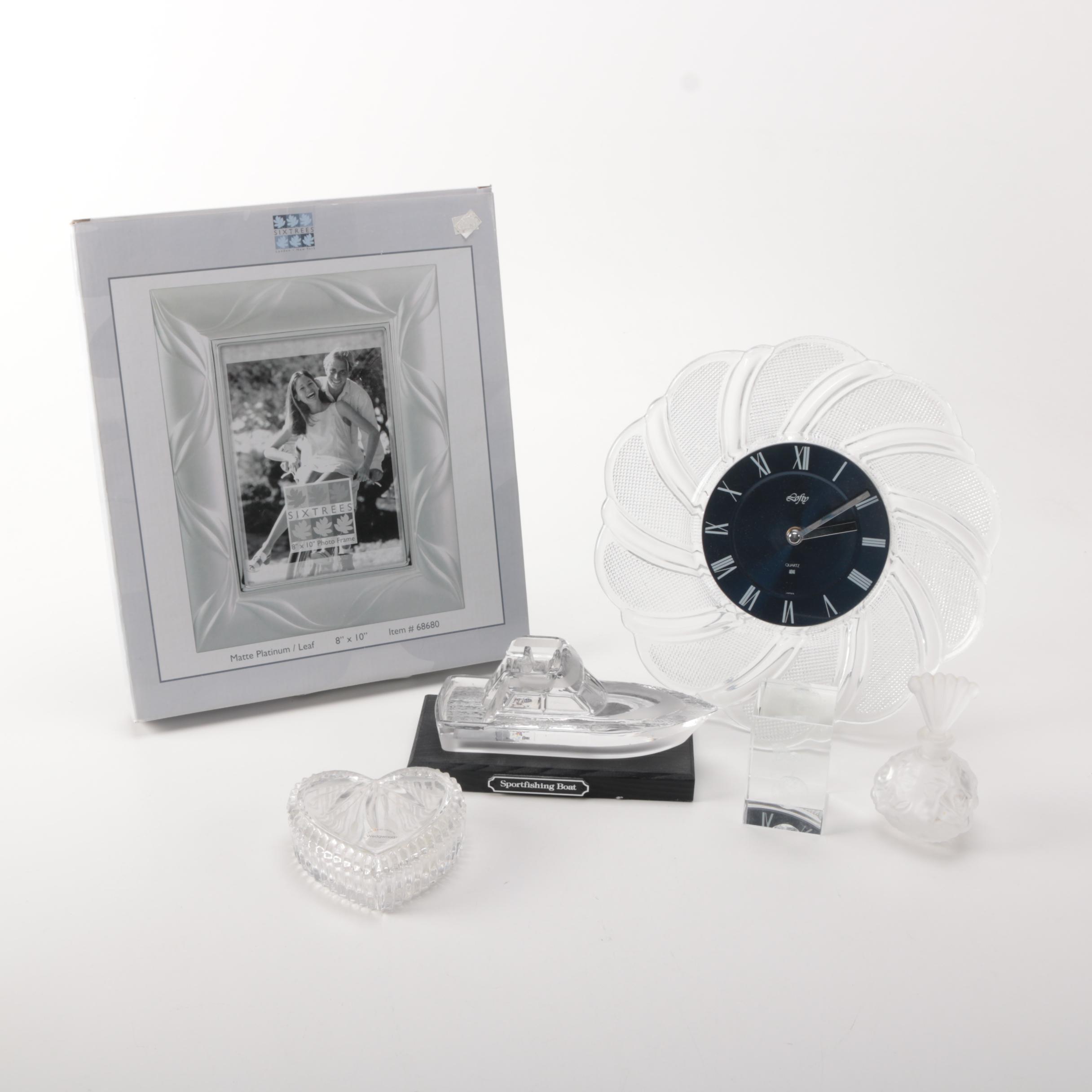 Assorted Home Decor Including Wedgwood Crystal