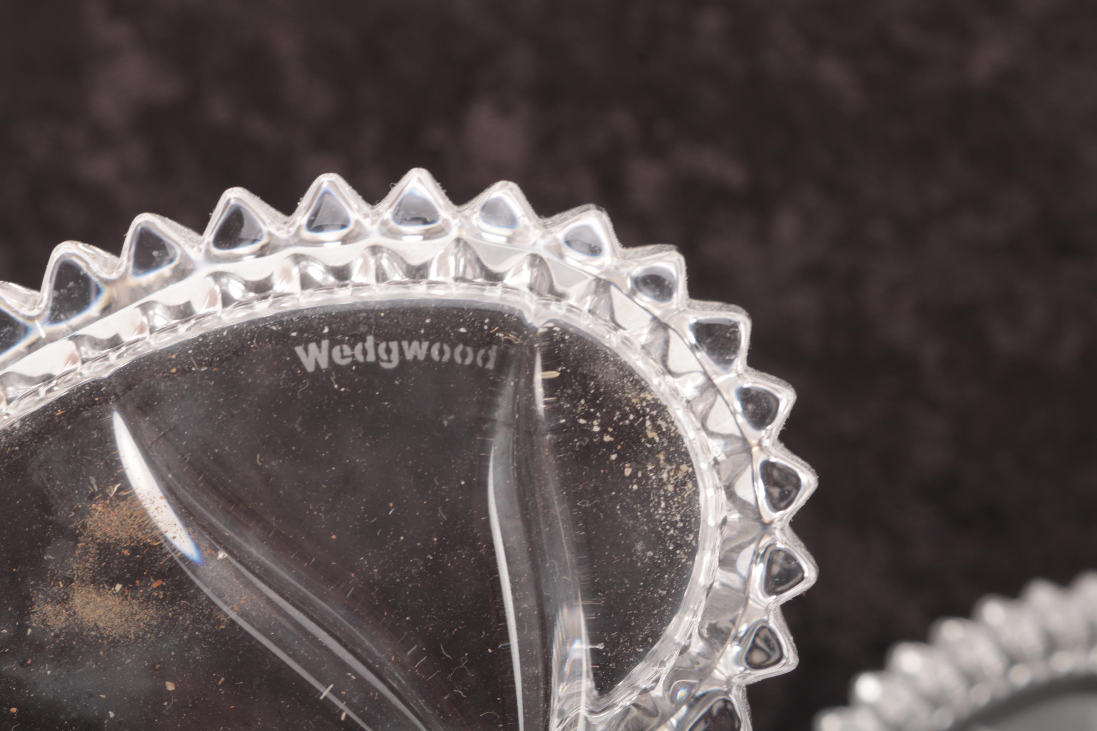 Assorted Home Decor Including Wedgwood Crystal