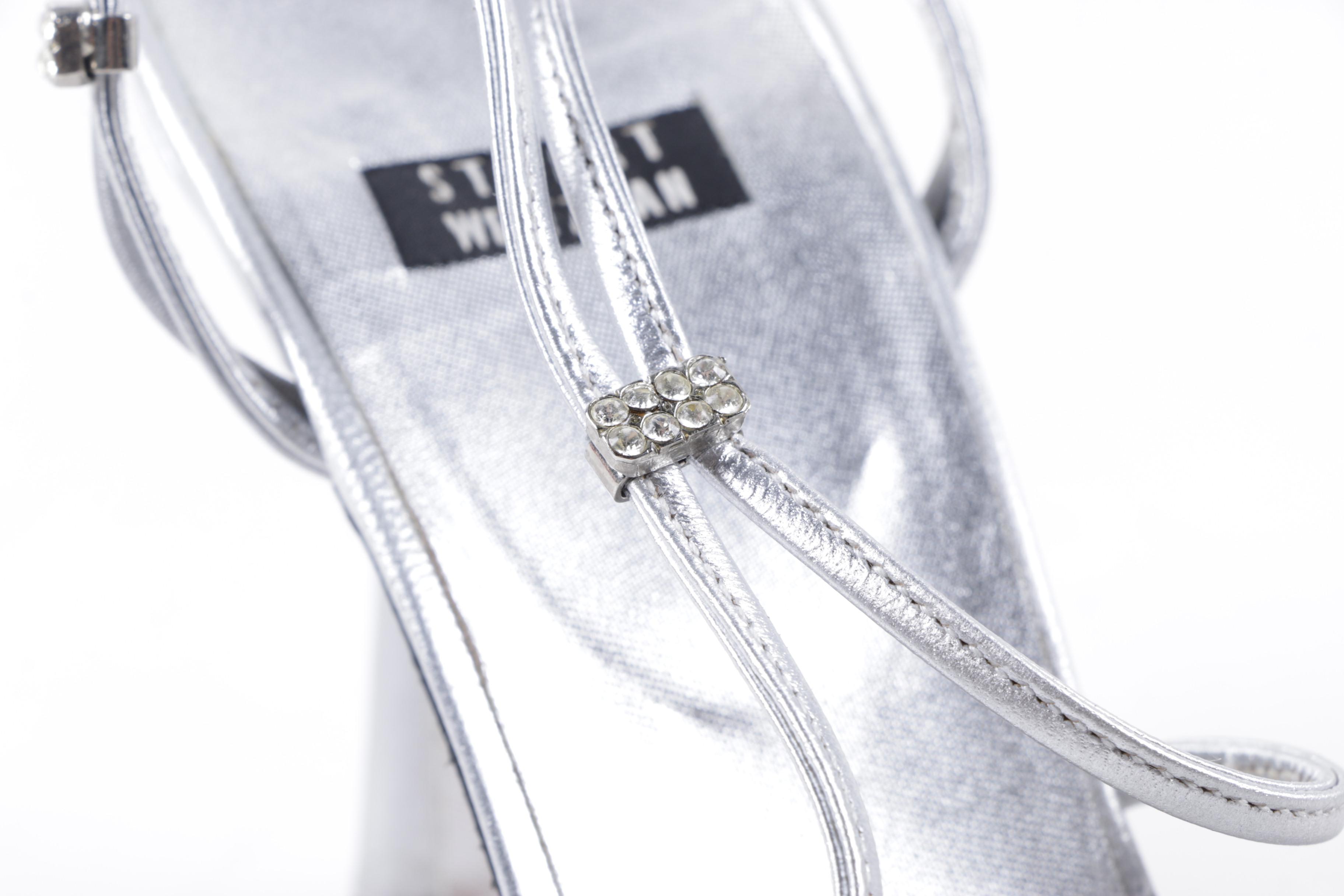 Stuart Weitzman Metallic Sandals