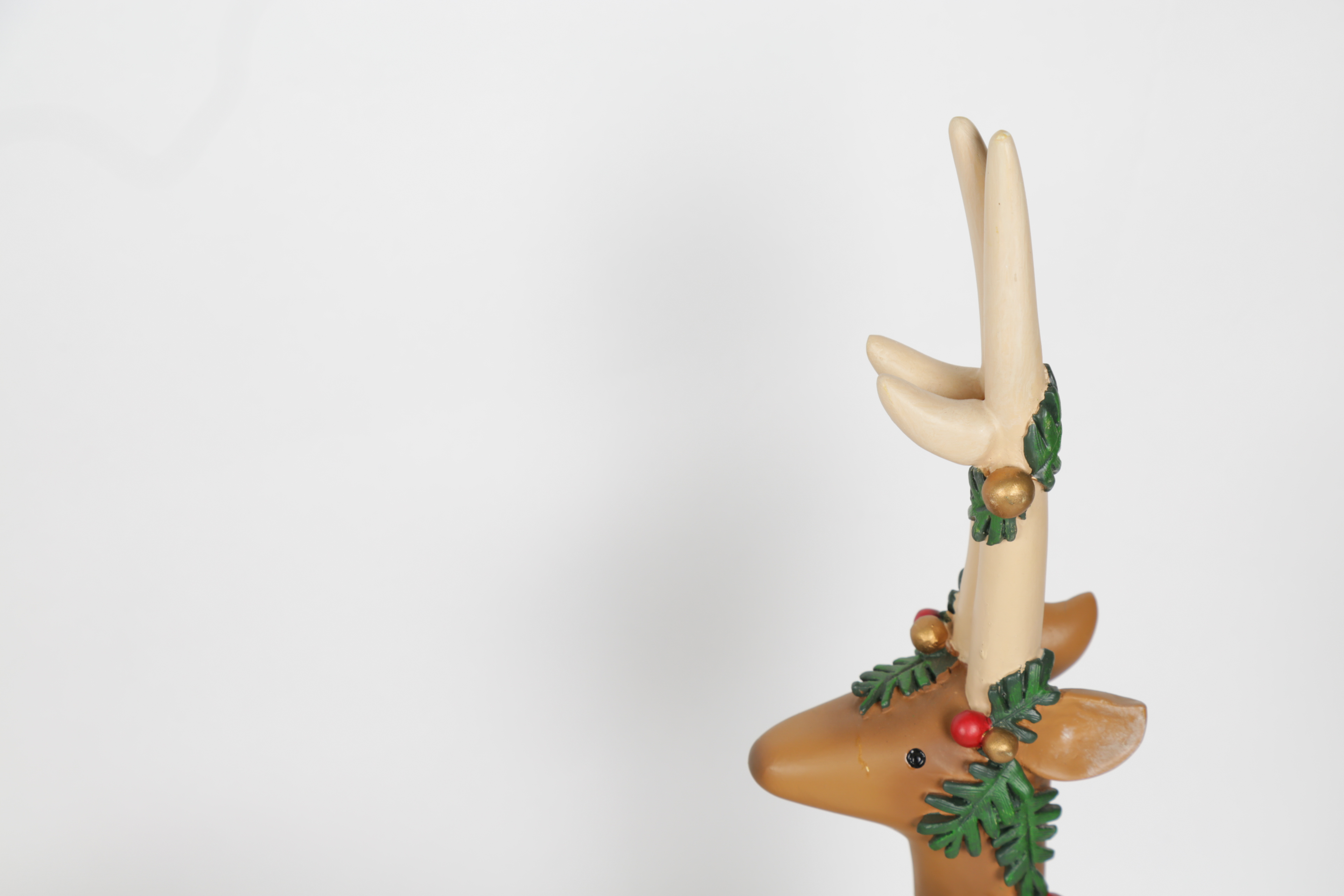 Set of Resin Reindeer Figures