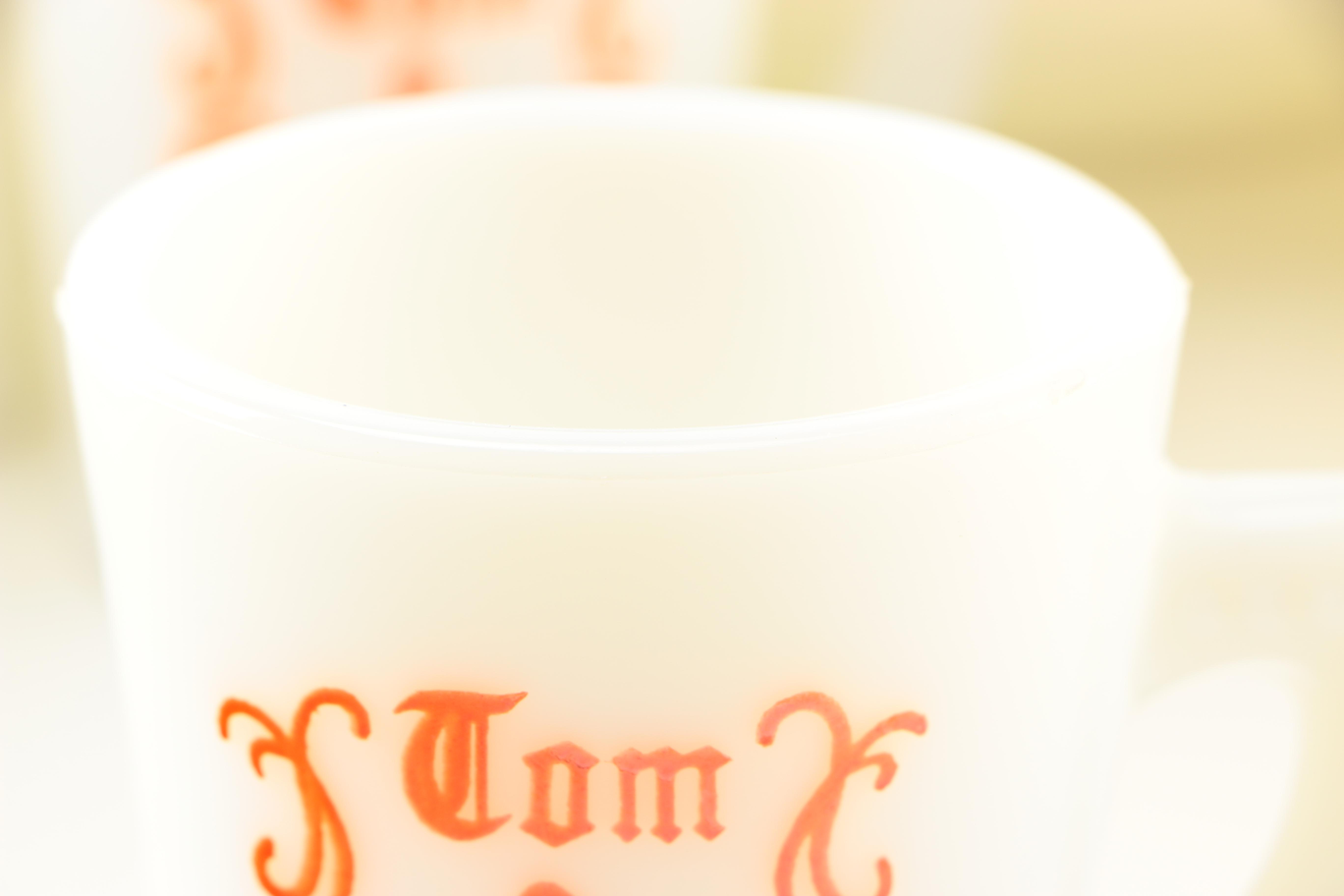 Vintage McKee "Tom & Jerry" Punch Bowl and Mugs With Others