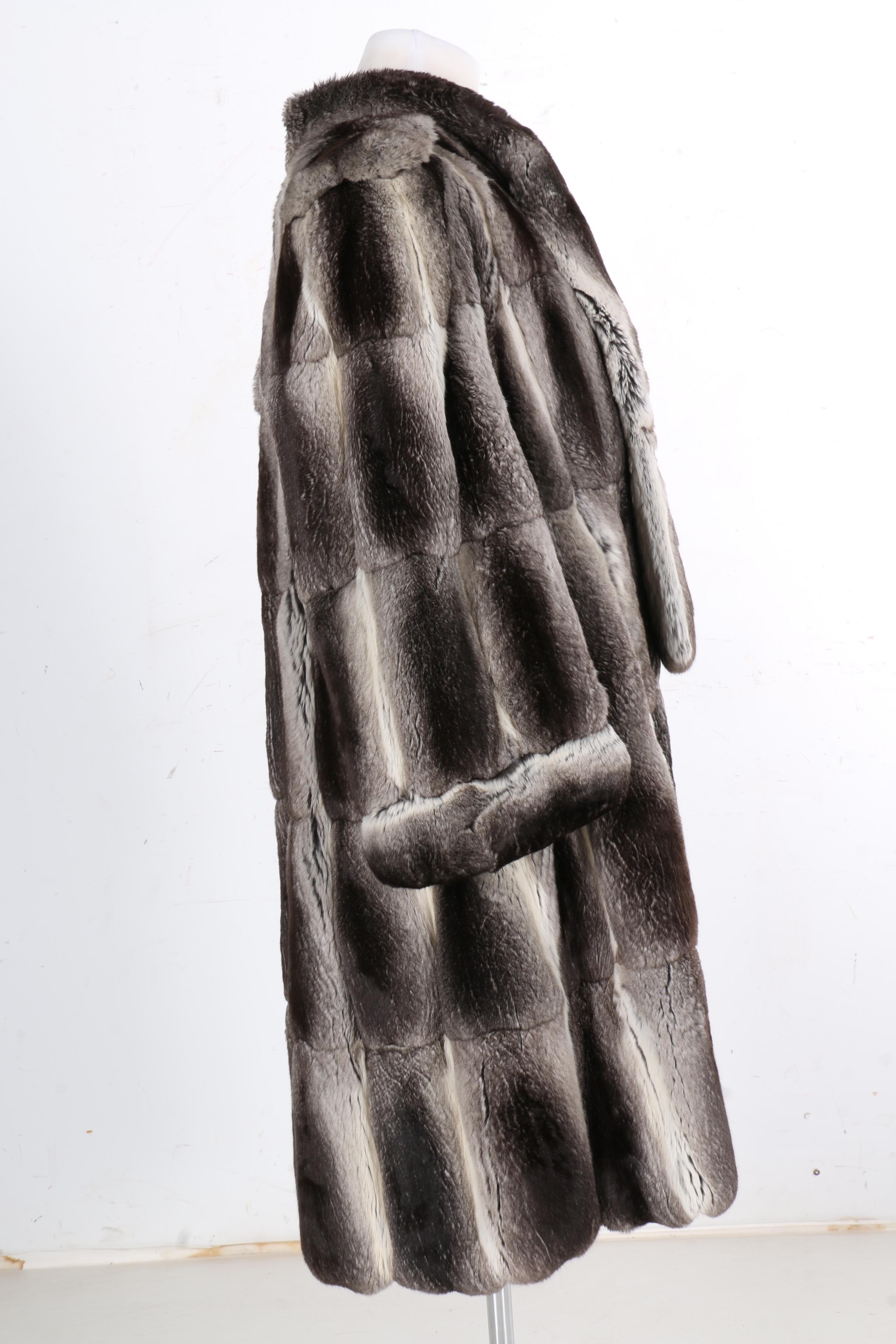 Leon Vissot Chinchilla Fur Coat