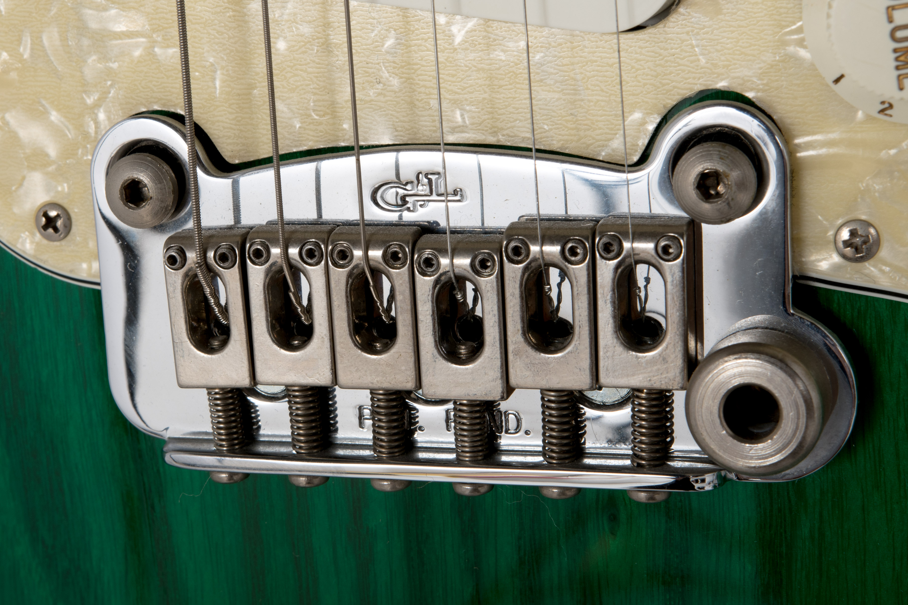 Forest Green G&L George Fullerton Signature Legacy Electric Guitar With Tremolo and Case