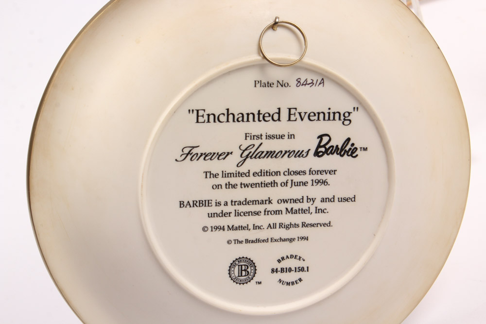 The Bradford Exchange Barbie Collector's Plates