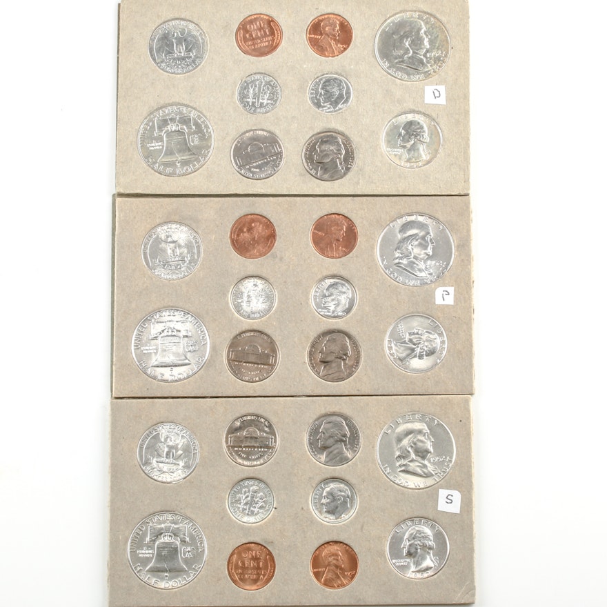 1952 Uncirculated Coin Set From the United States Mint