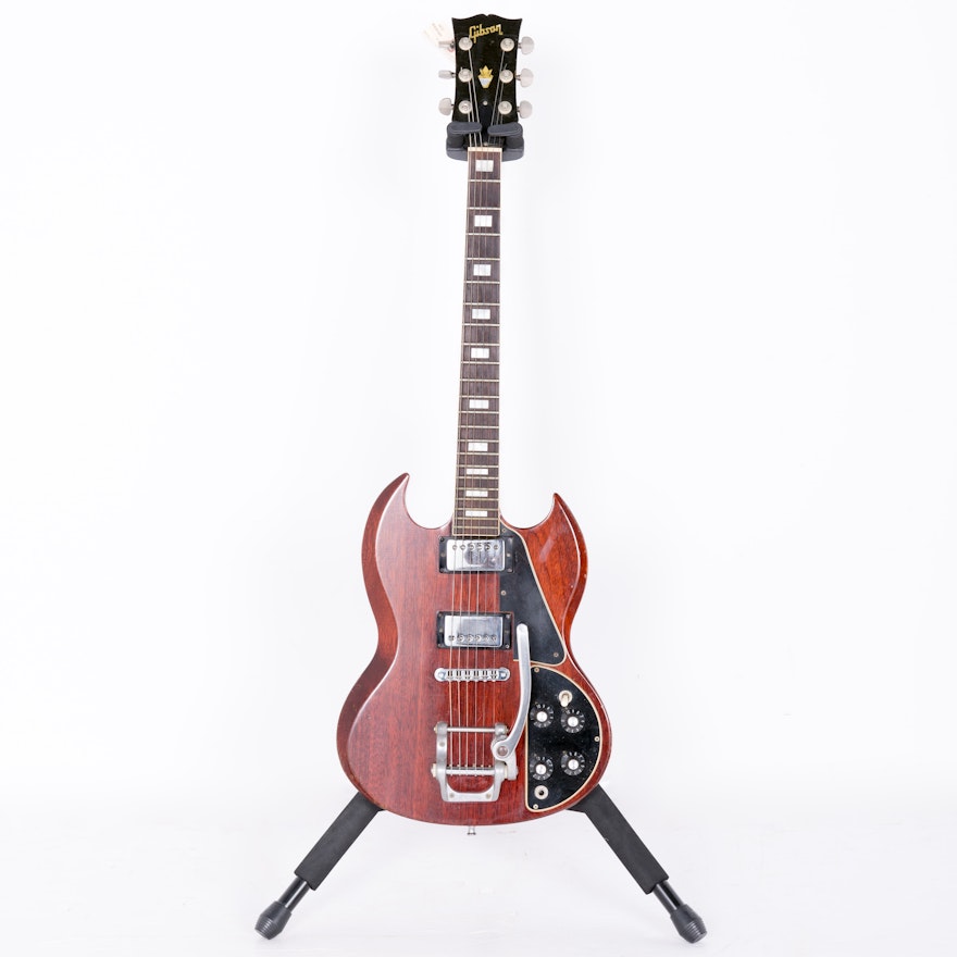 Circa 1970s Gibson SG Deluxe Electric Guitar