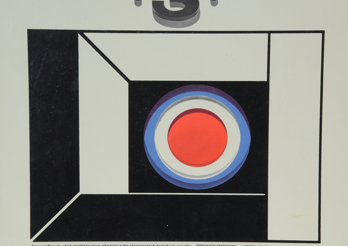 Two Framed Displays of Enoch Light LP Sleeves