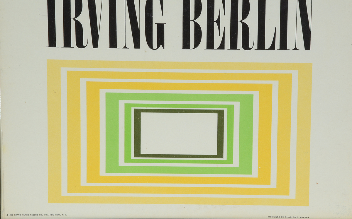 Two Framed Displays of Enoch Light LP Sleeves