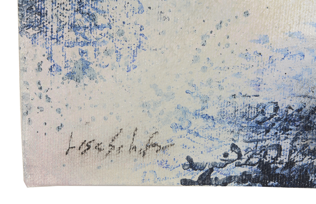 Lisa Schafer Original Acrylic on Canvas Triptych Installation