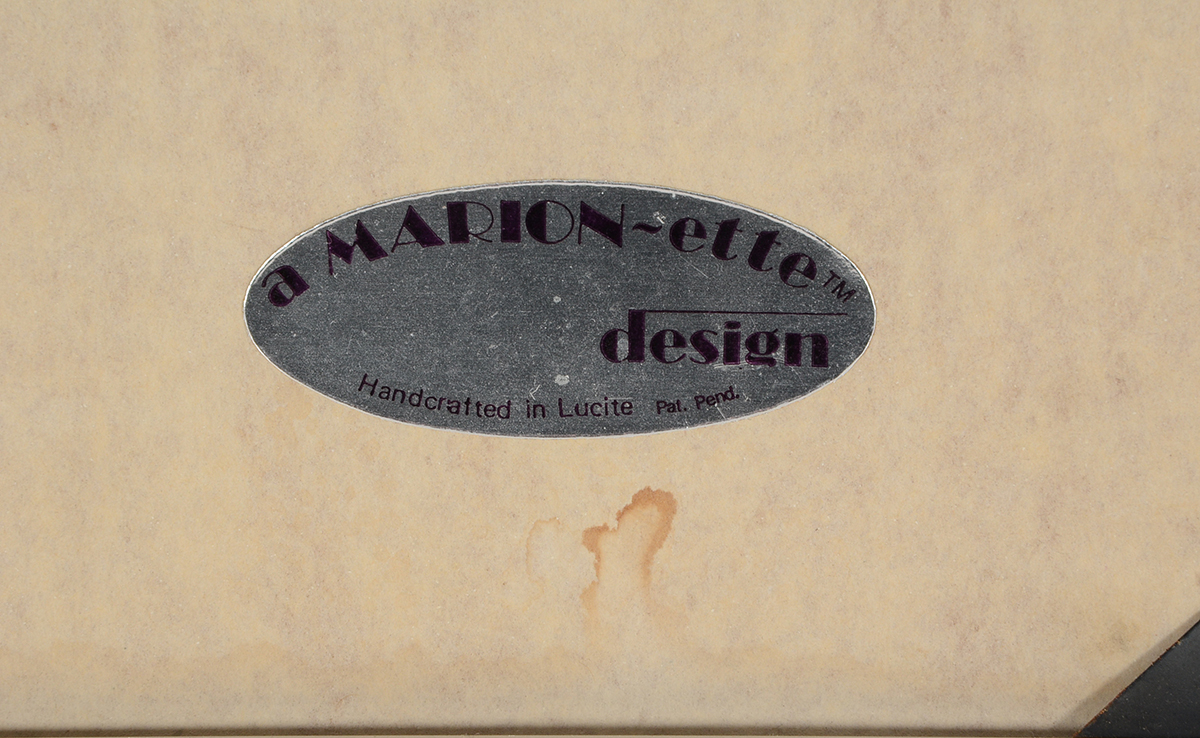 Vintage Lucite Wall Sculpture