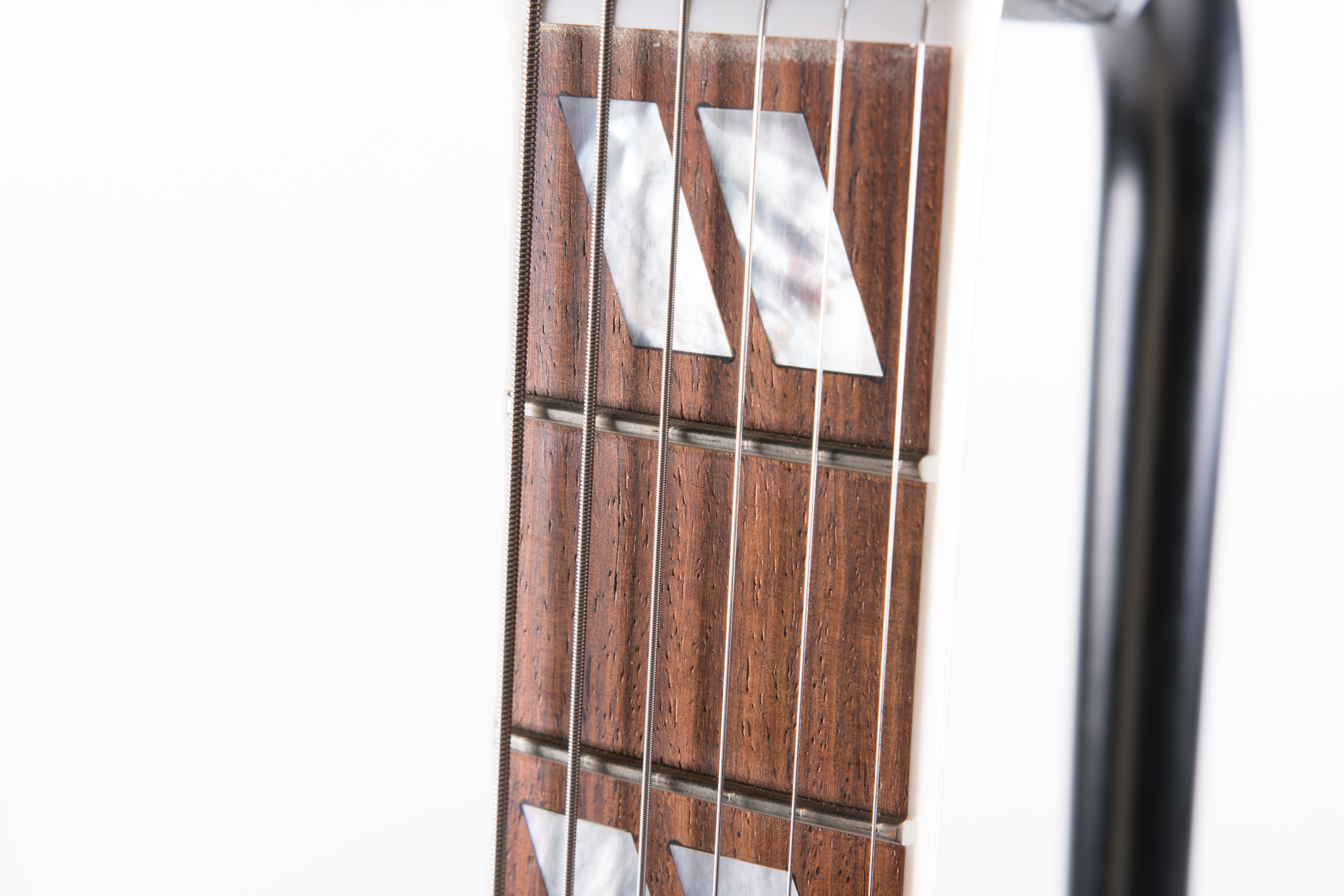 Gibson Custom Shop L-4 10th Anniversary Diamond White Sparkle Guitar