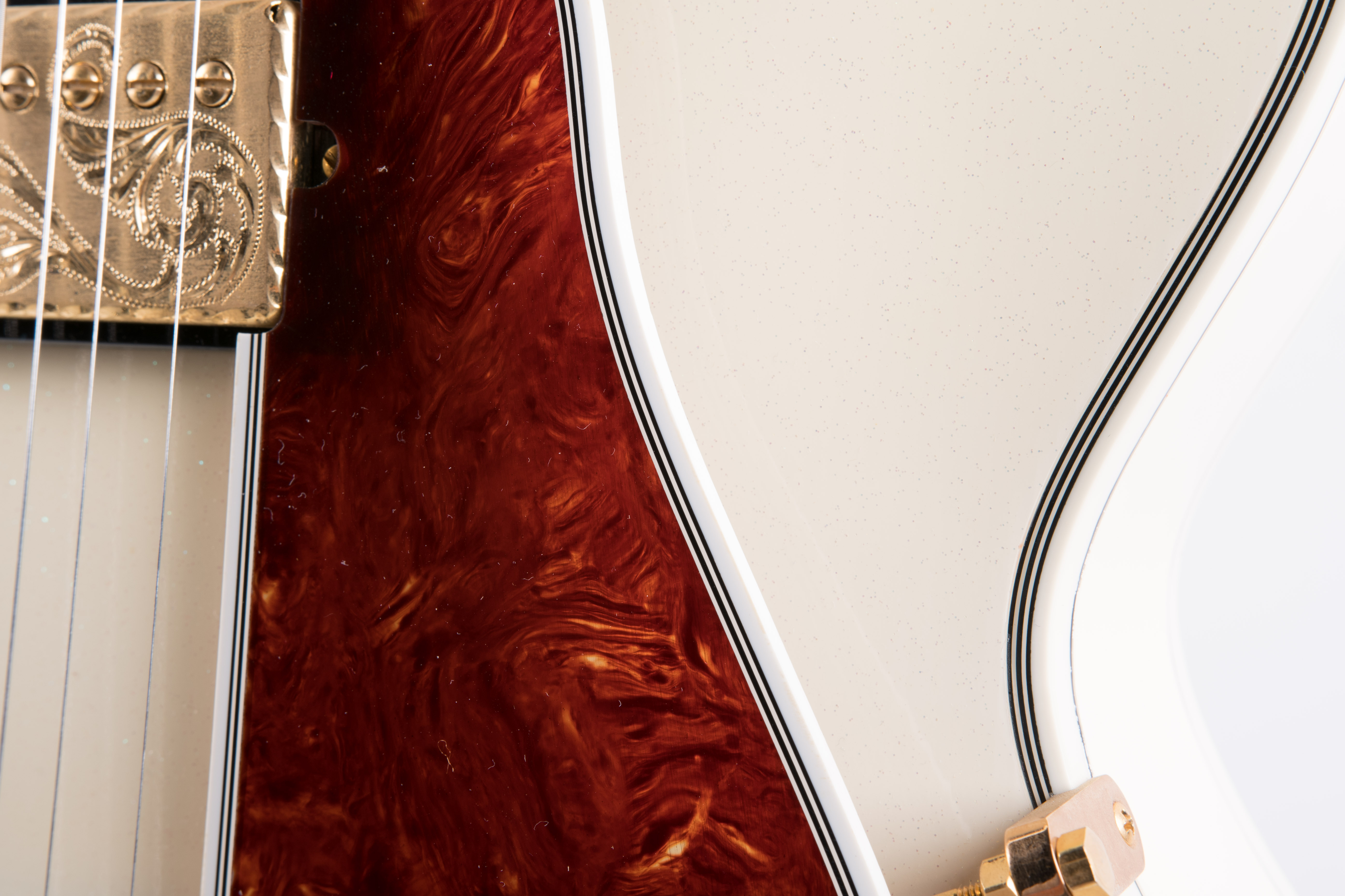 Gibson Custom Shop L-4 10th Anniversary Diamond White Sparkle Guitar