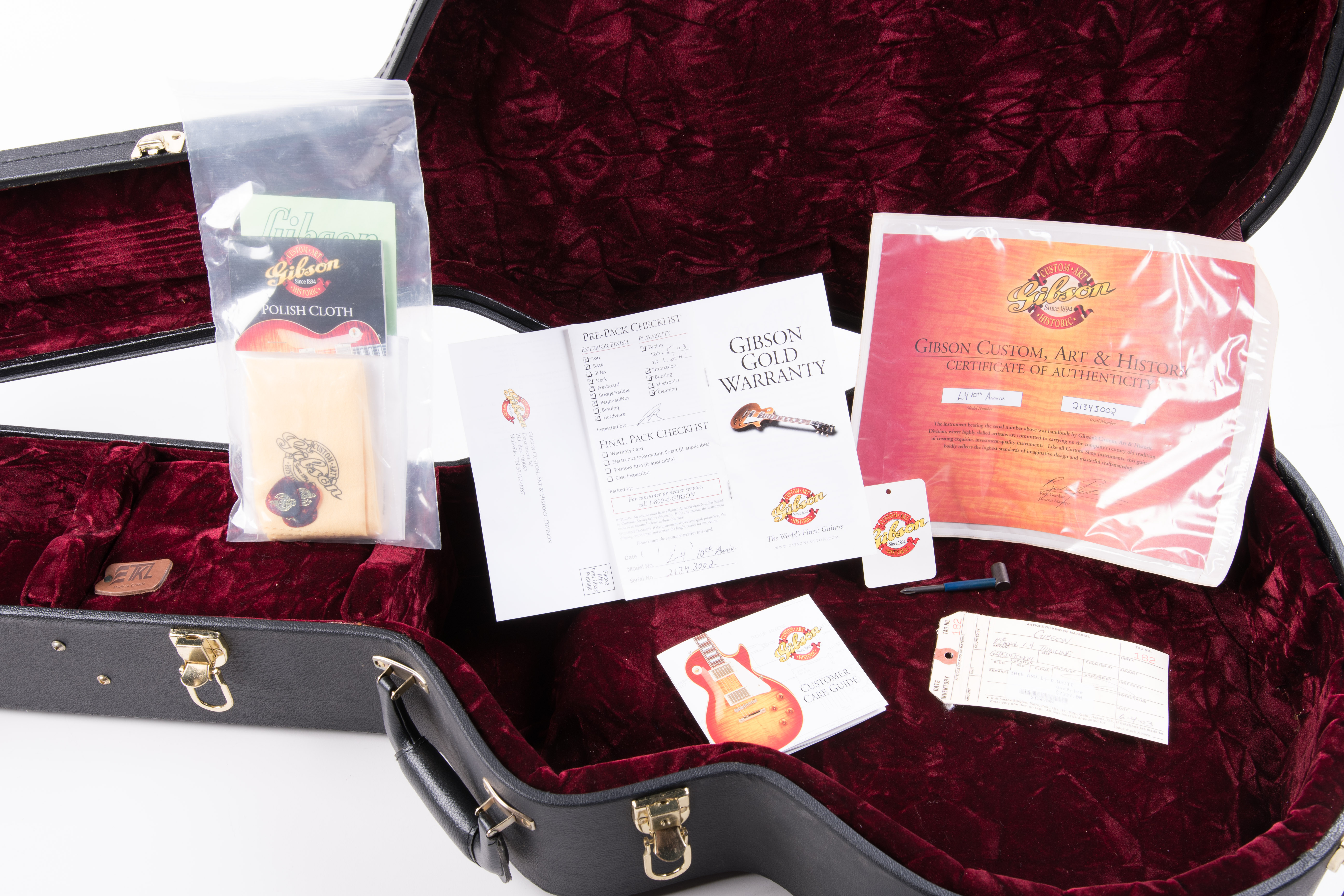 Gibson Custom Shop L-4 10th Anniversary Diamond White Sparkle Guitar