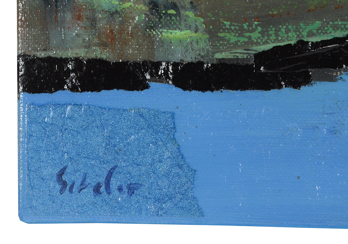 Lisa Schafer Original Mixed Media on Canvas Diptych