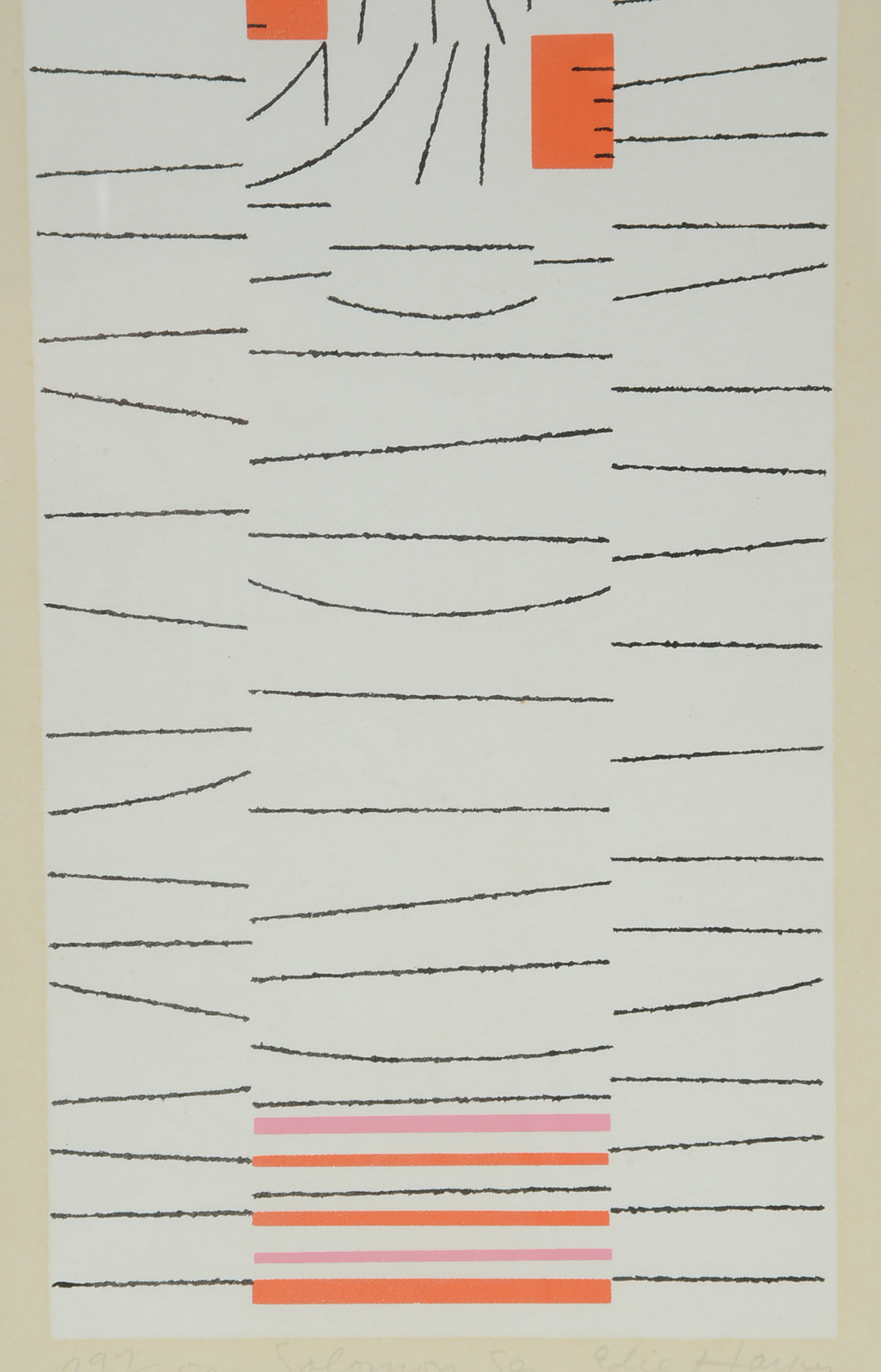 Edie Harper Signed 1975 Limited Edition Serigraph "Solomon Sez"