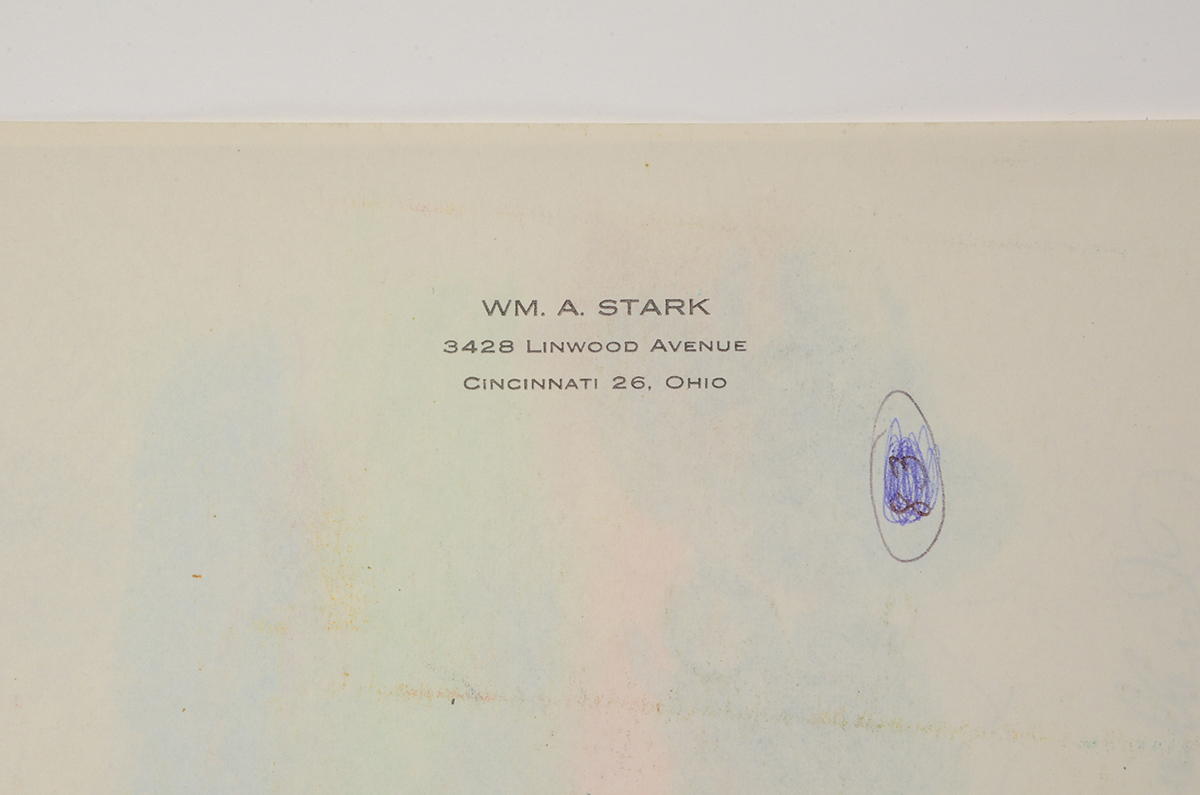 Paul Chidlaw Original Mixed Media Drawing on Paper