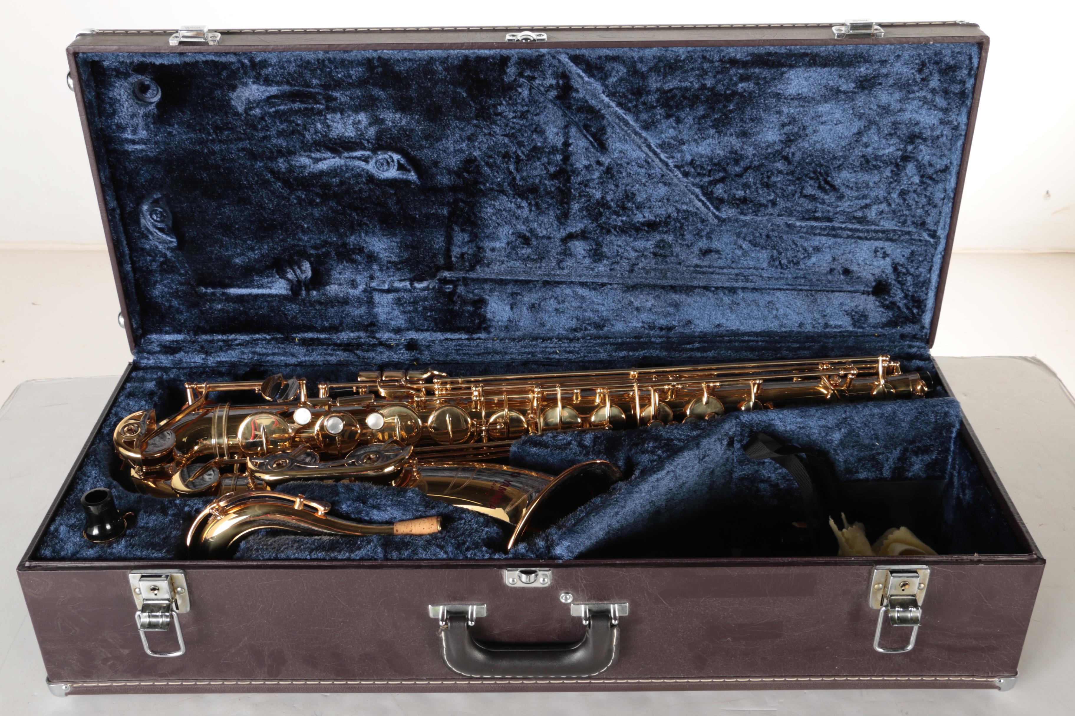 Yamaha Tenor Saxophone With Case