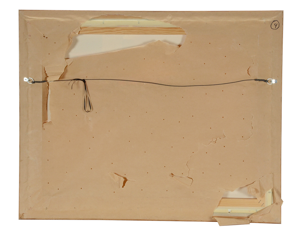 Coe 2001 Abstract Oil Painting on Canvas