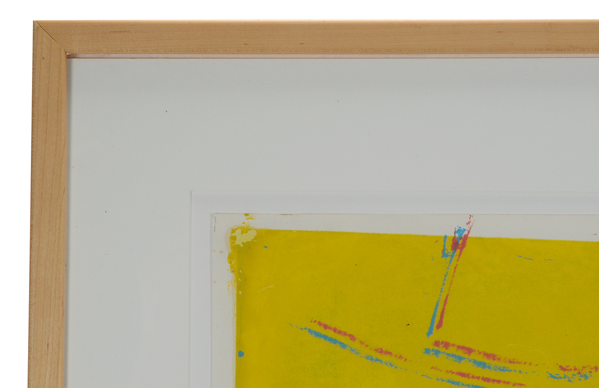 Signed Limited Edition 1988 Serigraph "One on Top of the Other"