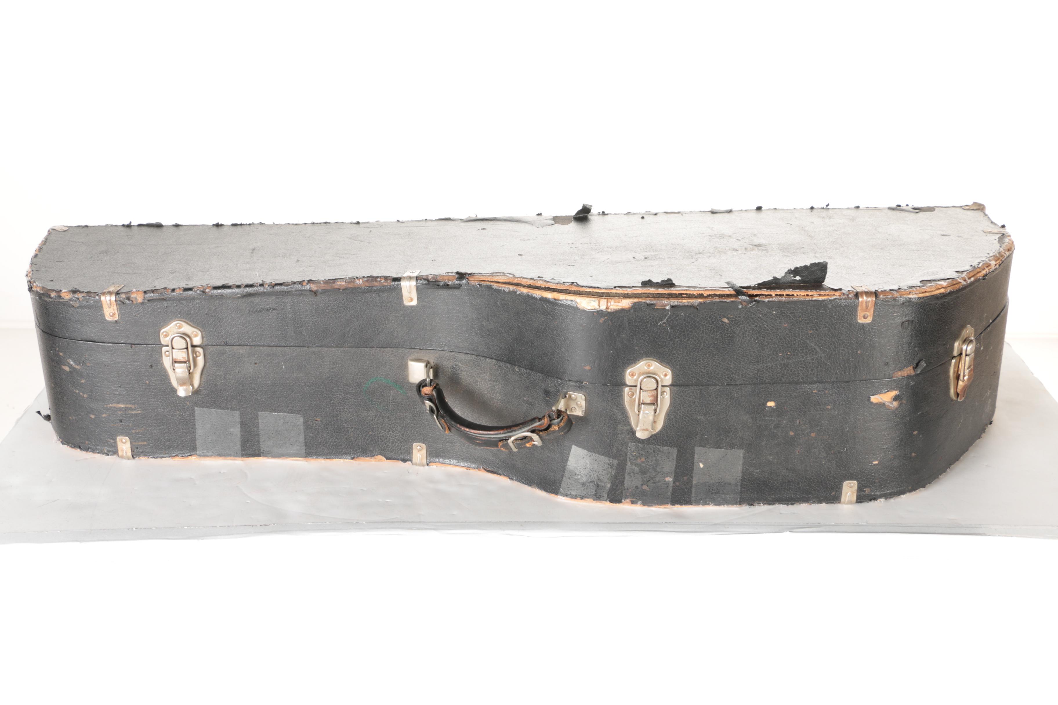 Vintage Bundy Baritone Saxophone With Case