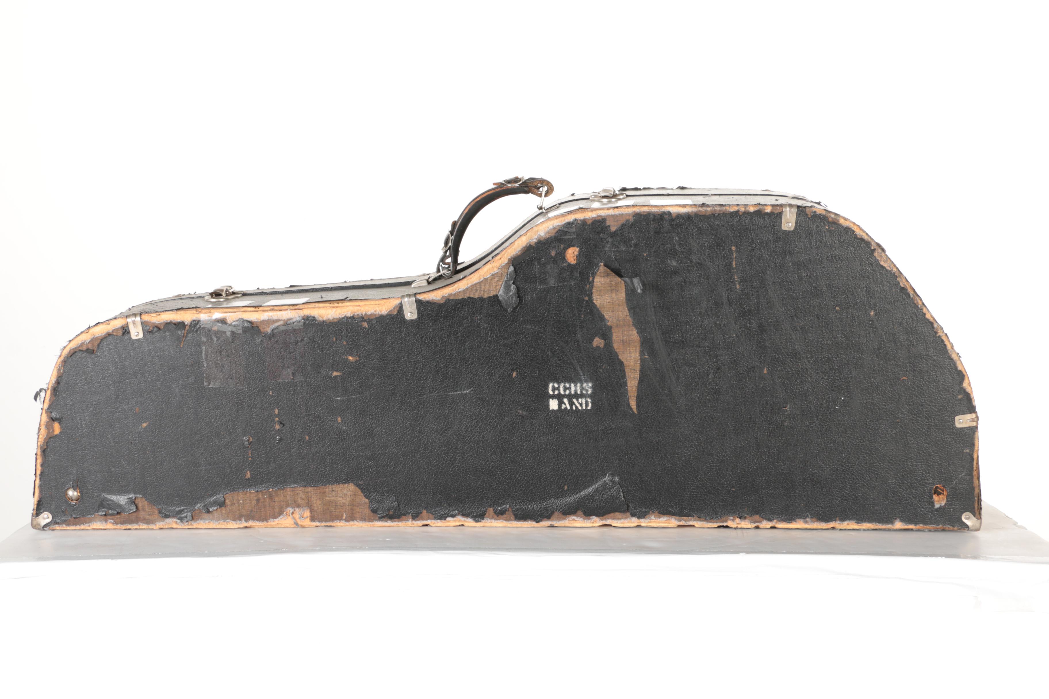 Vintage Bundy Baritone Saxophone With Case