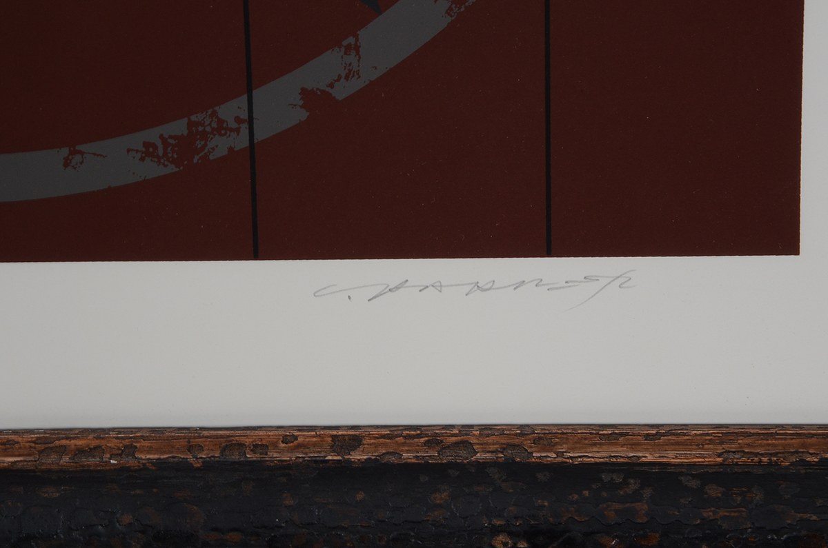 Charley Harper Signed Limited Edition Serigraph "Hexit"