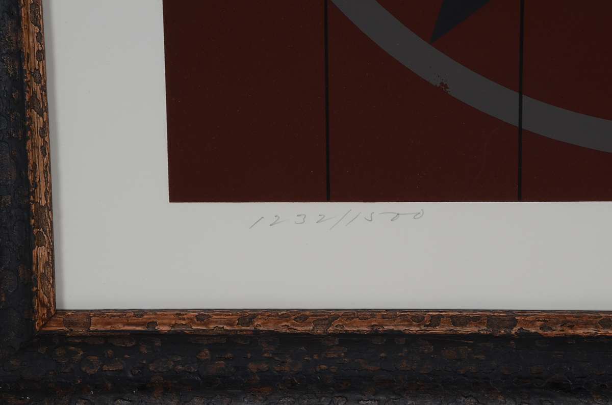 Charley Harper Signed Limited Edition Serigraph "Hexit"