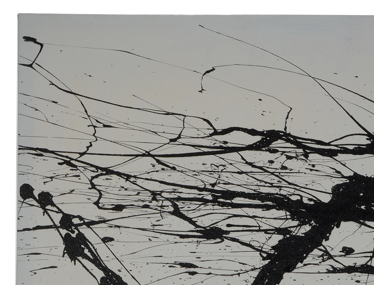 J. Popolin Original Abstract Acrylic on Canvas