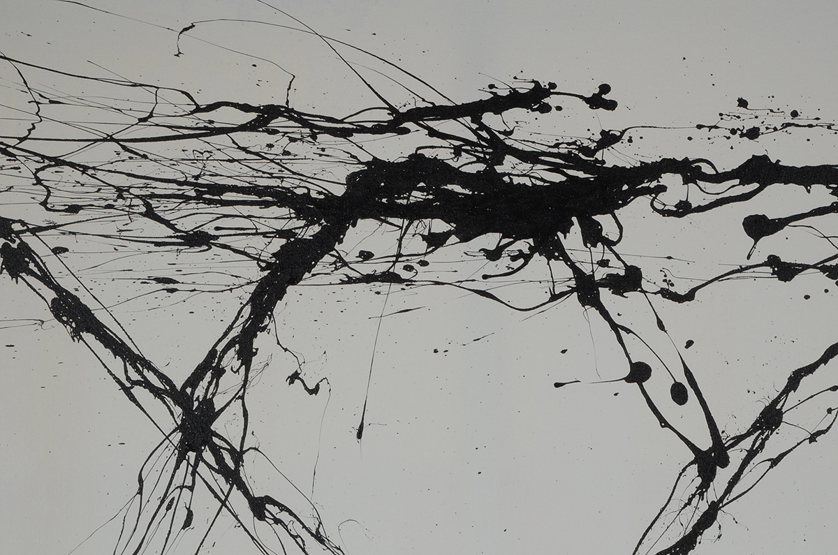 J. Popolin Original Abstract Acrylic on Canvas