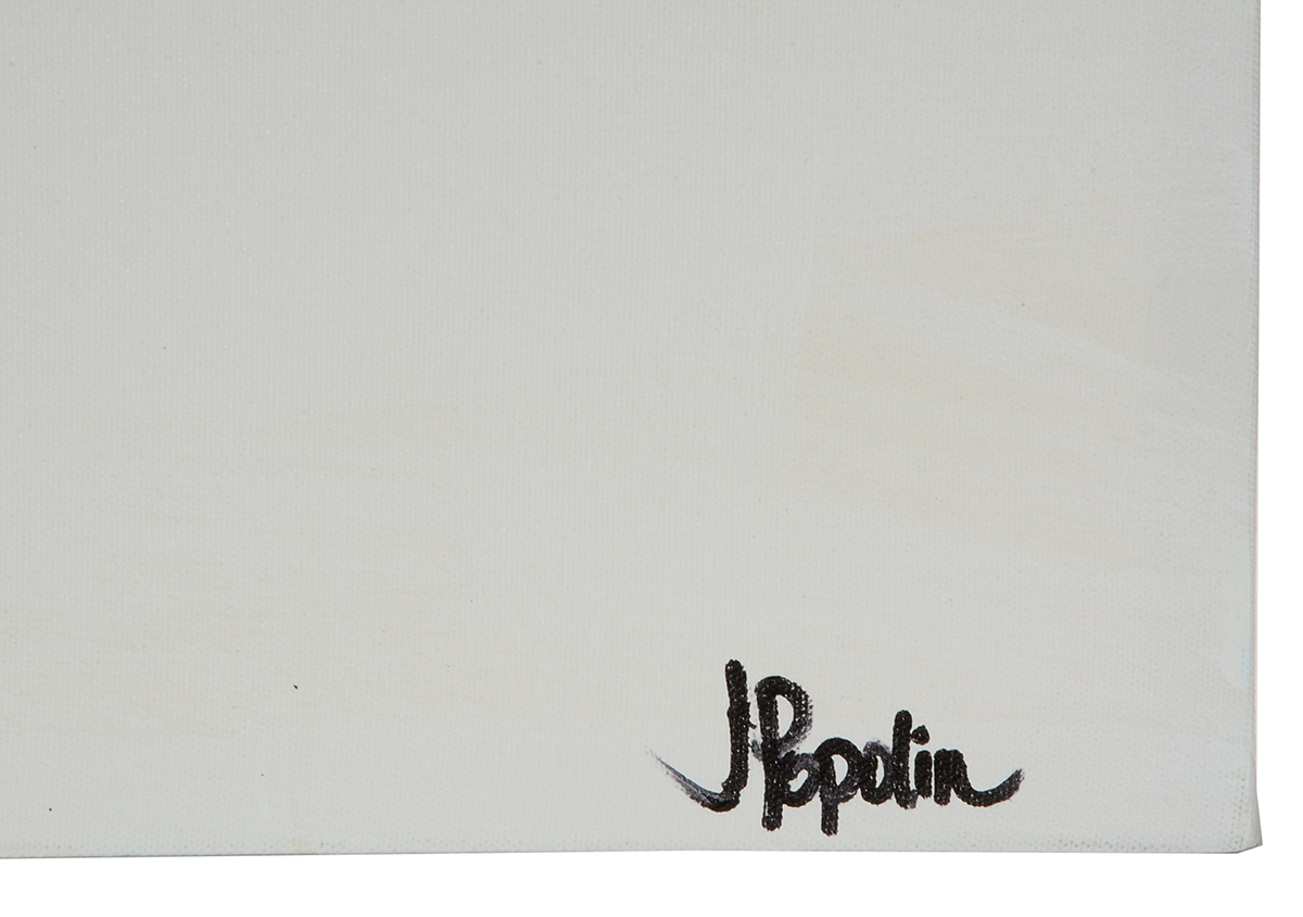 J. Popolin Original Abstract Acrylic on Canvas