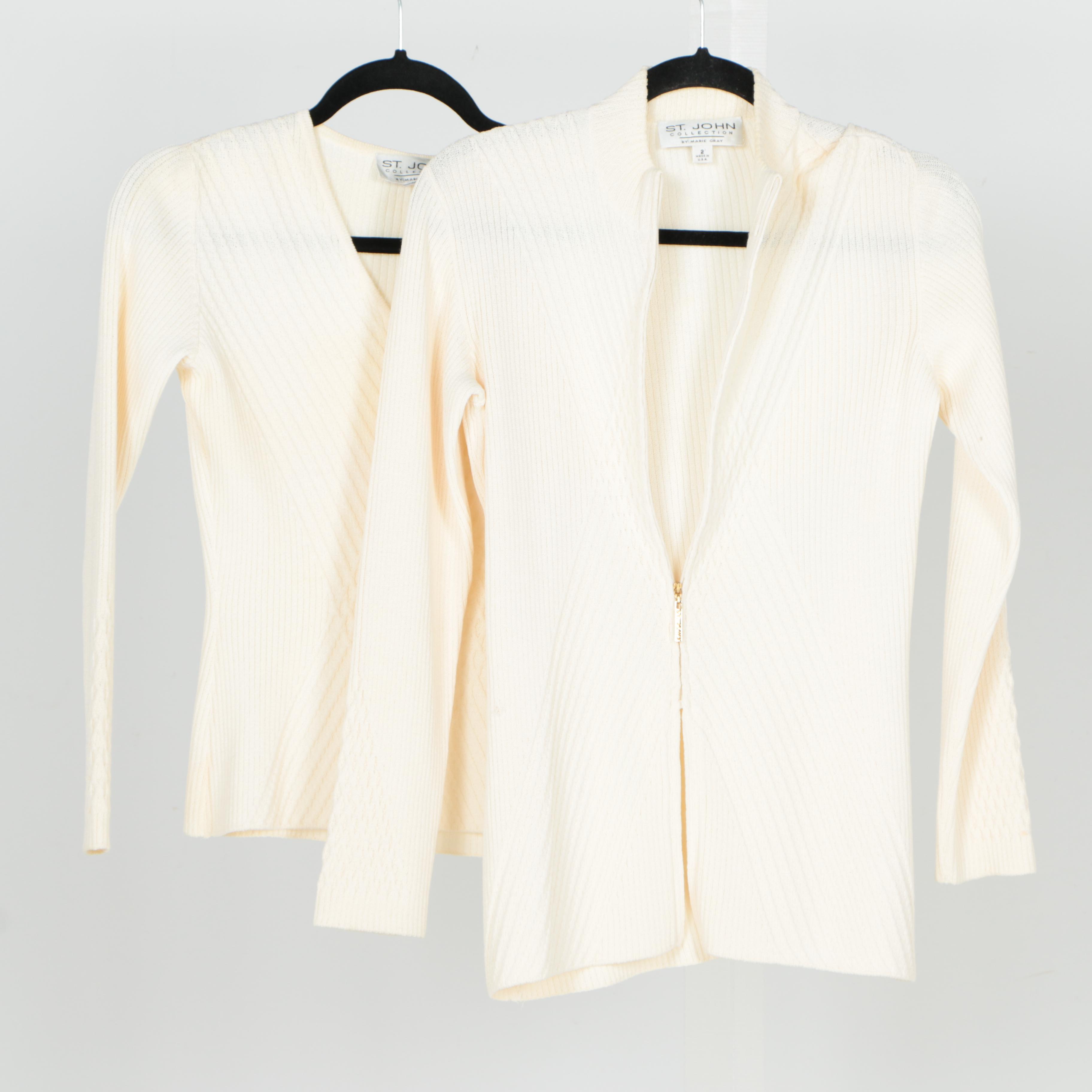 St. John Collection Sweater Set