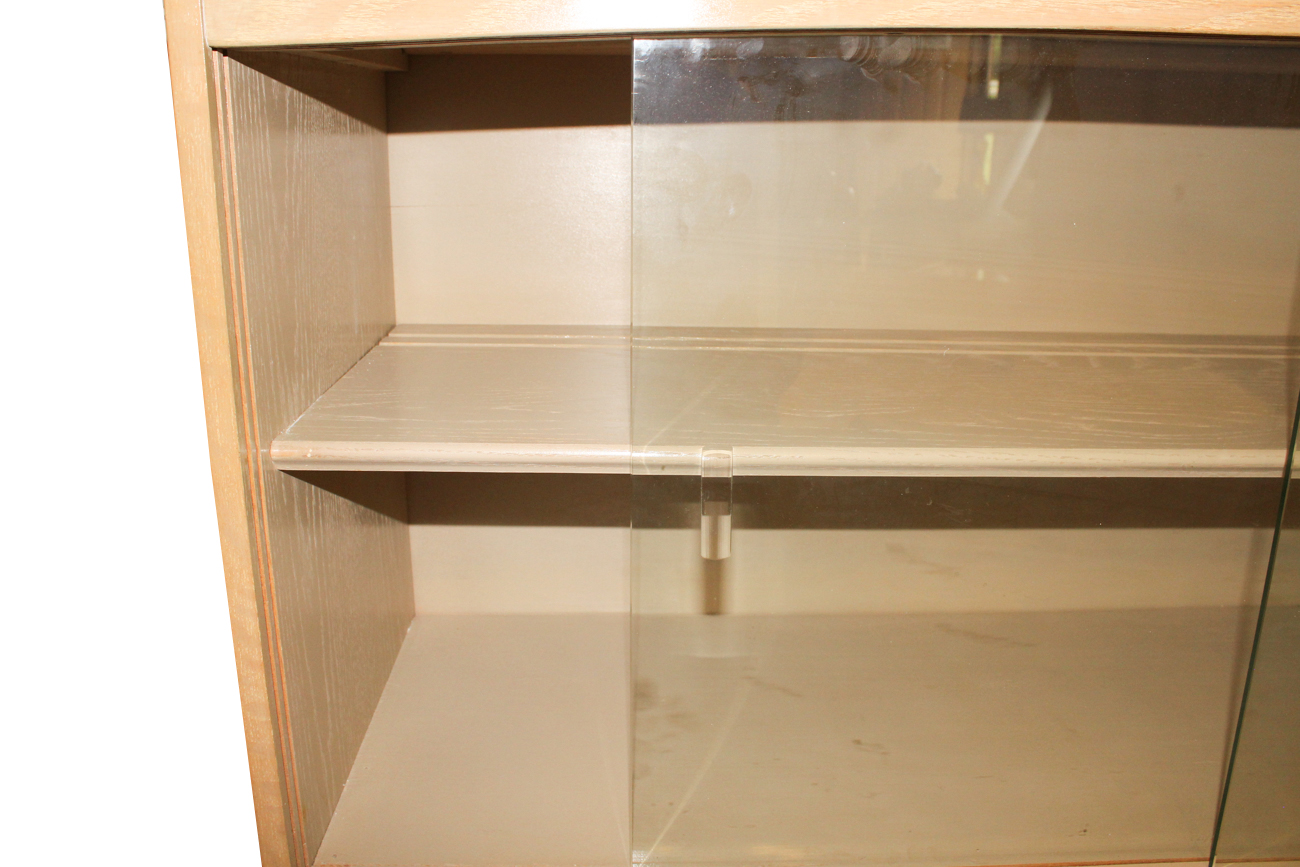Mid Century Modern Blonde Dining Hutch by Meier Pohlmann