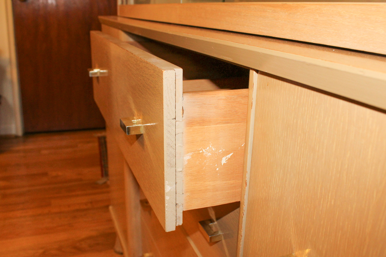 Mid Century Modern Blonde Dining Hutch by Meier Pohlmann
