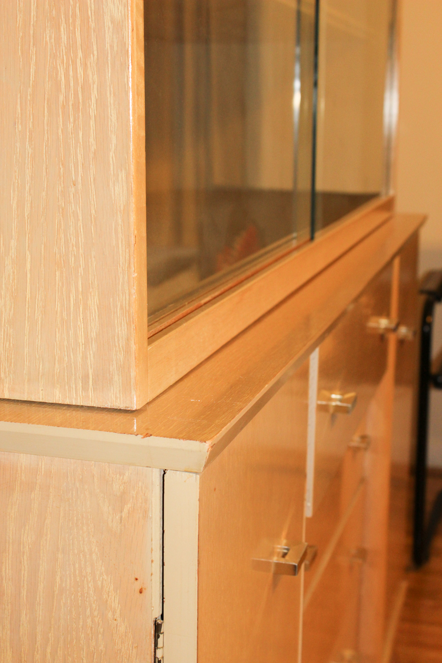 Mid Century Modern Blonde Dining Hutch by Meier Pohlmann